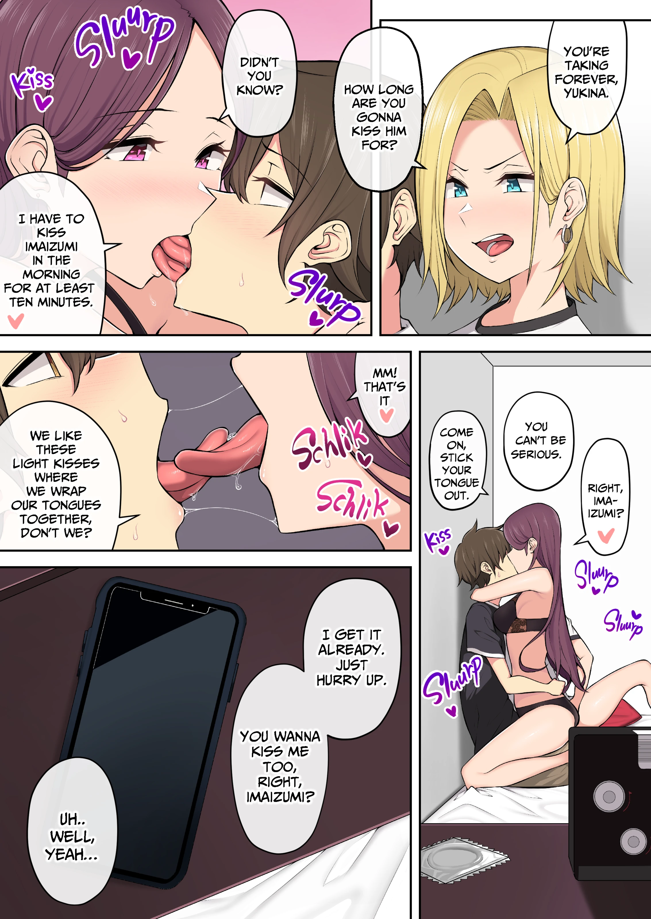Imaizumi Brings All The Gyarus To His House 1-4 porn comic picture 133