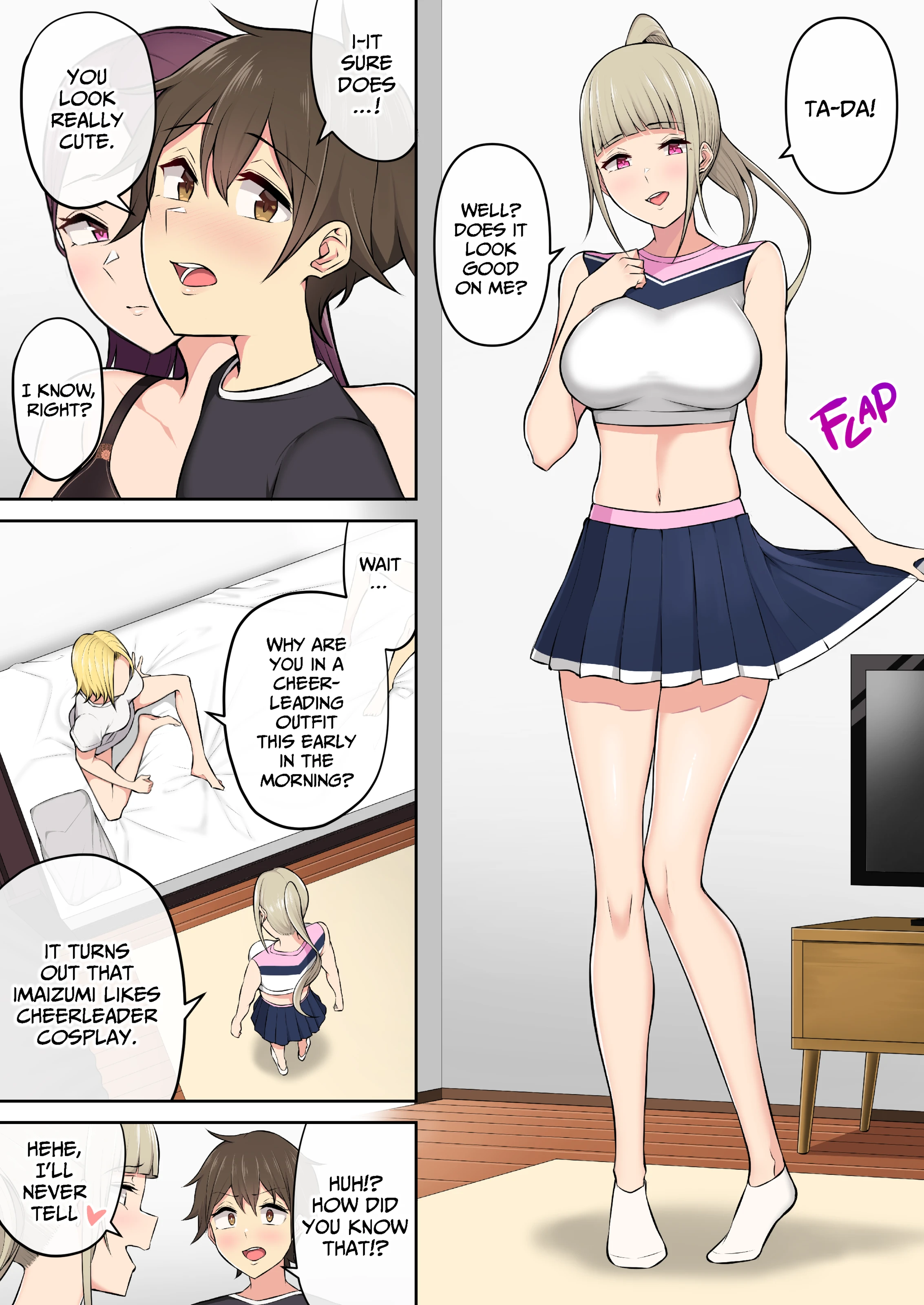 Imaizumi Brings All The Gyarus To His House 1-4 porn comic picture 142