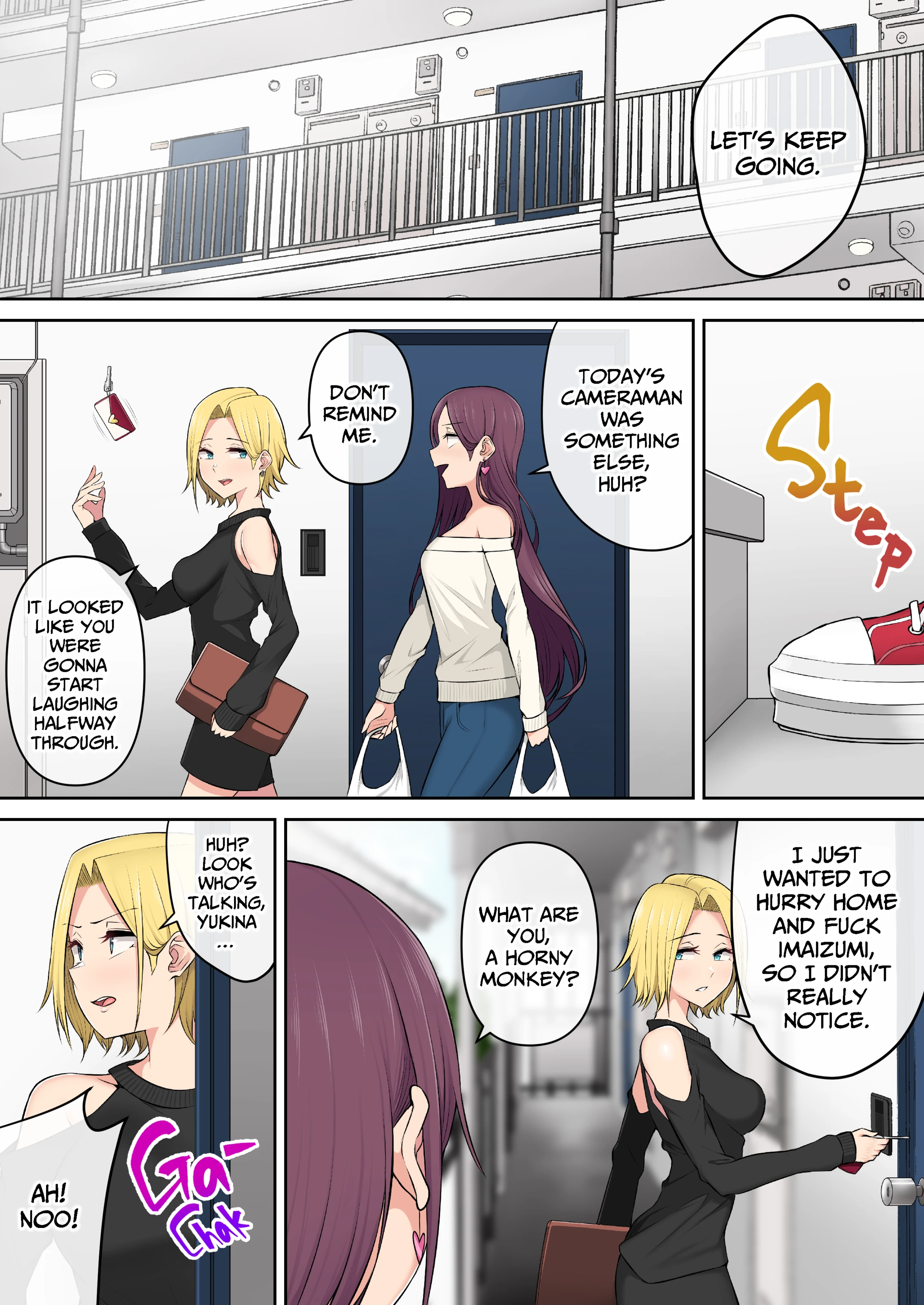 Imaizumi Brings All The Gyarus To His House 1-4 porn comic picture 153