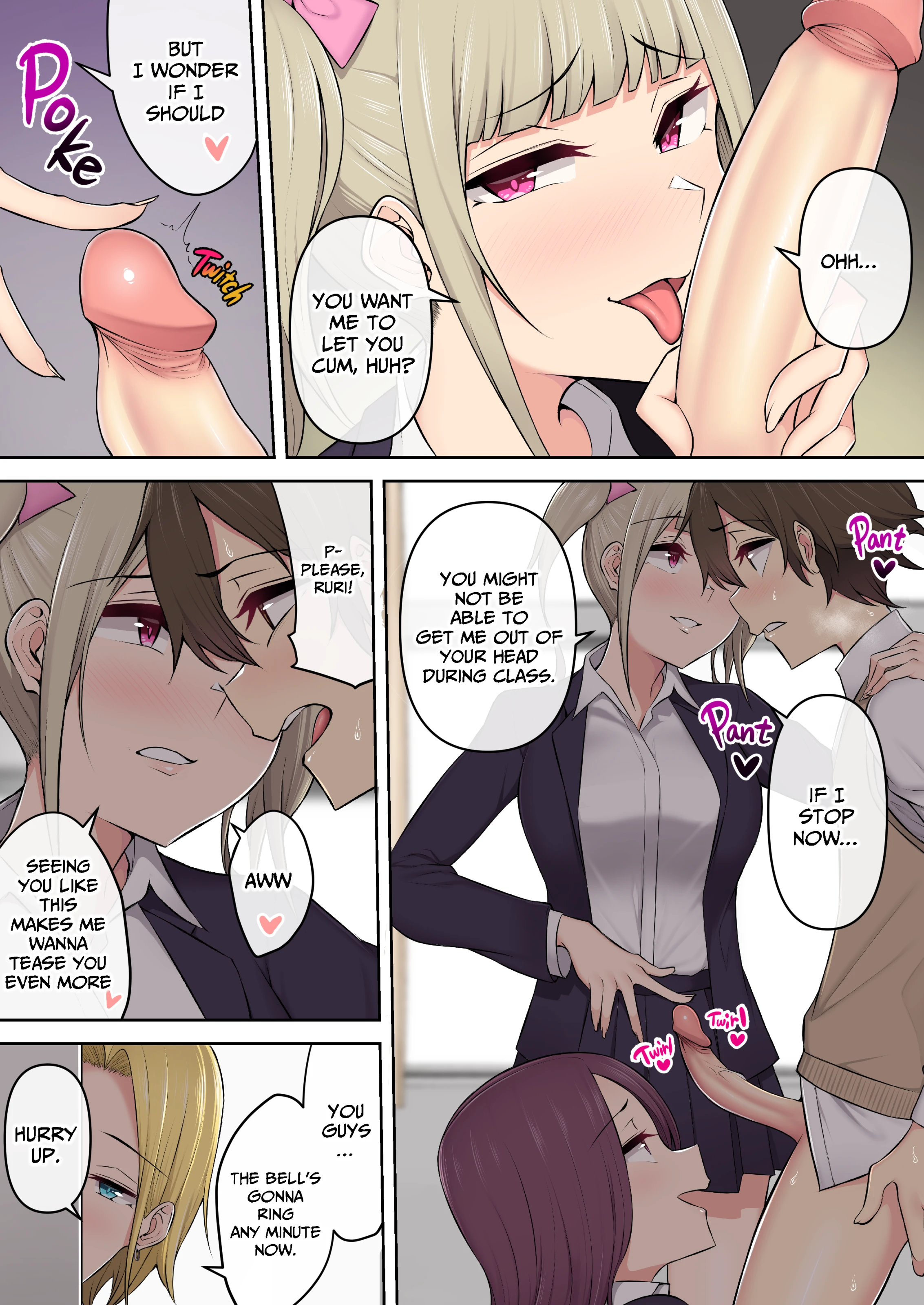Imaizumi Brings All The Gyarus To His House 1-4 porn comic picture 157