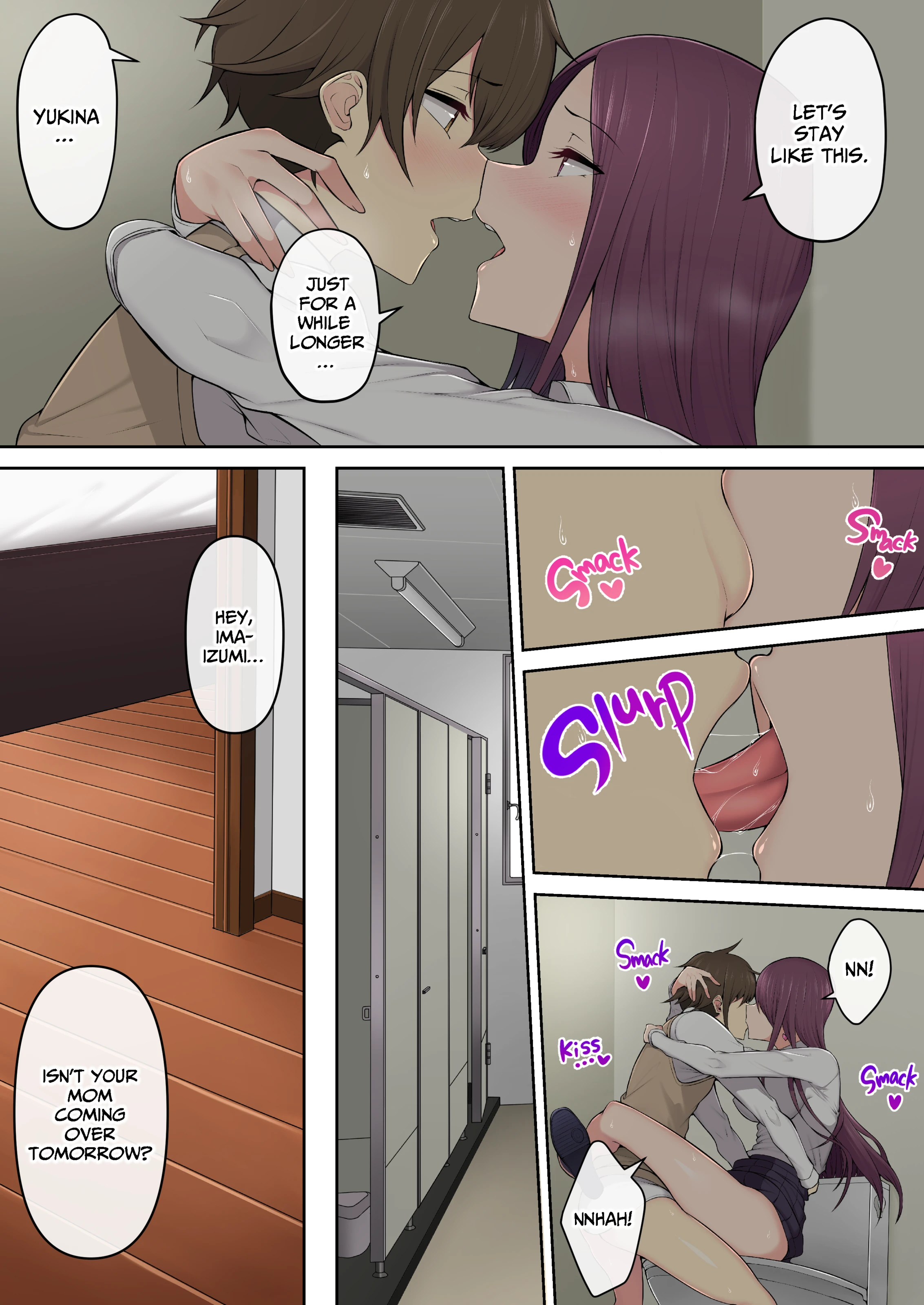 Imaizumi Brings All The Gyarus To His House 1-4 porn comic picture 167