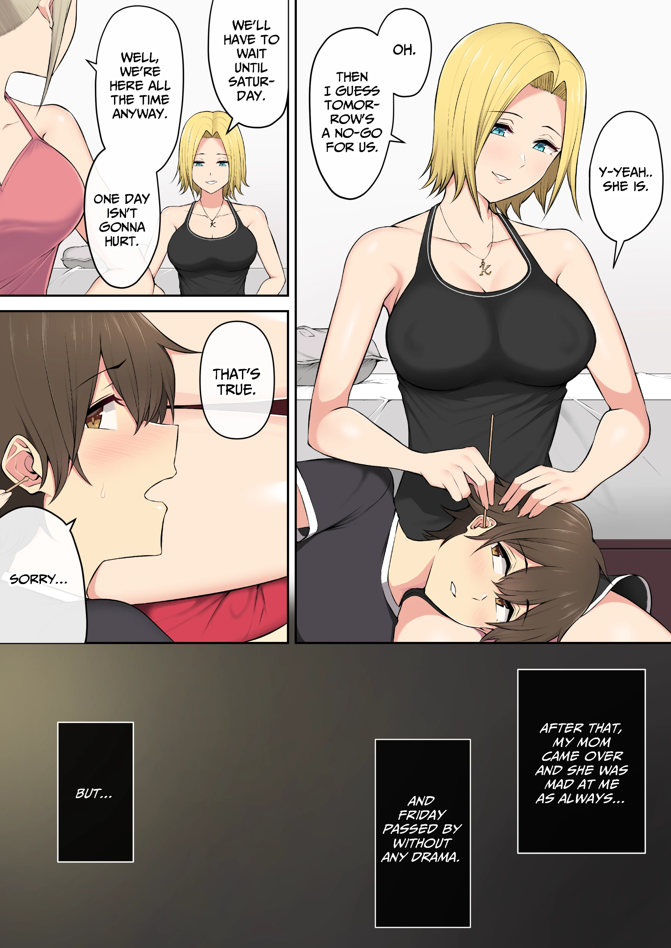 Imaizumi Brings All The Gyarus To His House 1-4 porn comic picture 168
