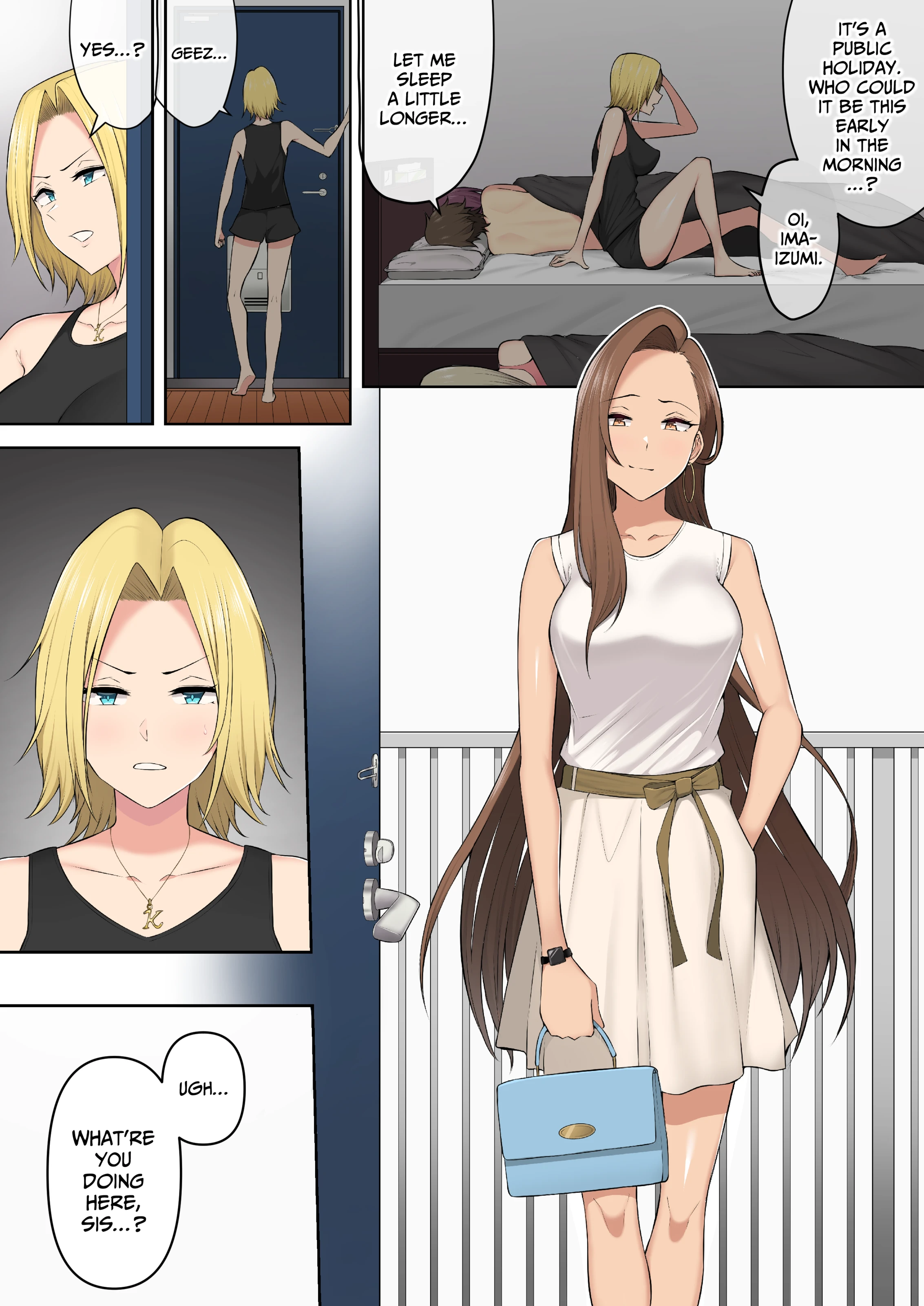 Imaizumi Brings All The Gyarus To His House 1-4 porn comic picture 198