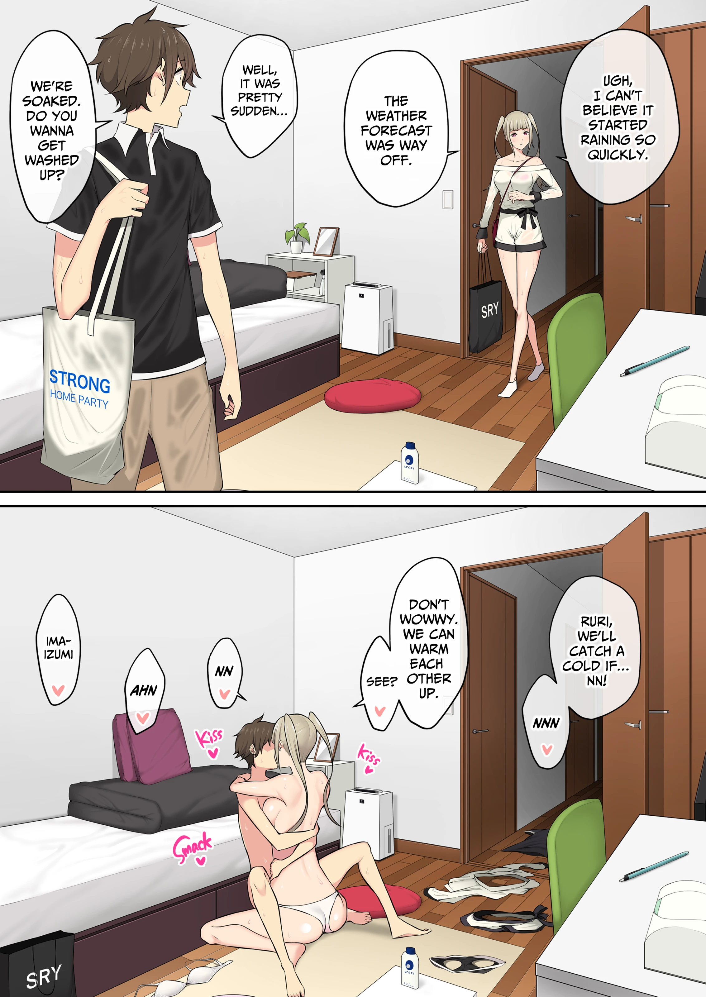 Imaizumi Brings All The Gyarus To His House 1-4 porn comic picture 200