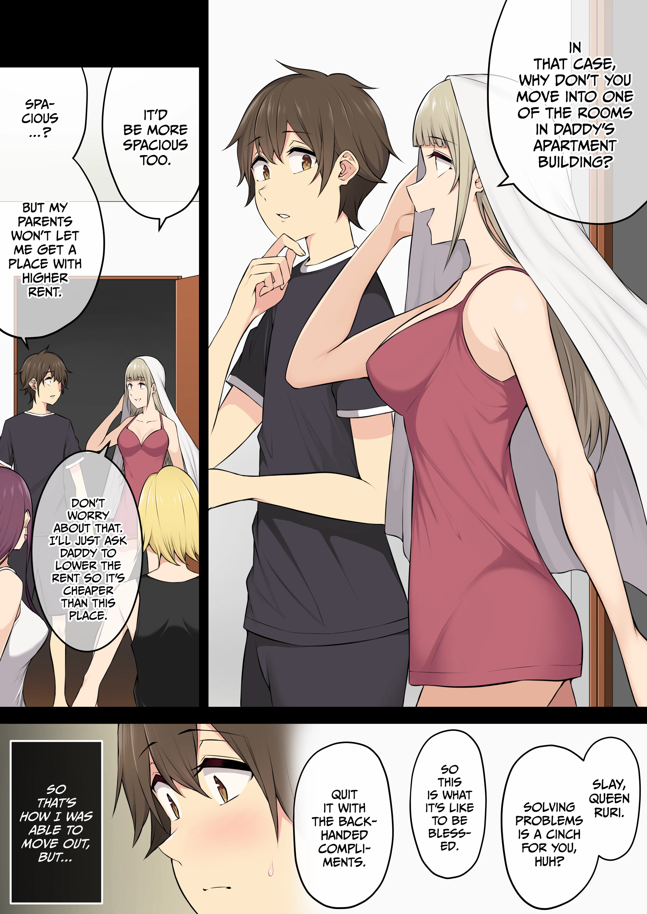 Imaizumi Brings All The Gyarus To His House 1-4 porn comic picture 208