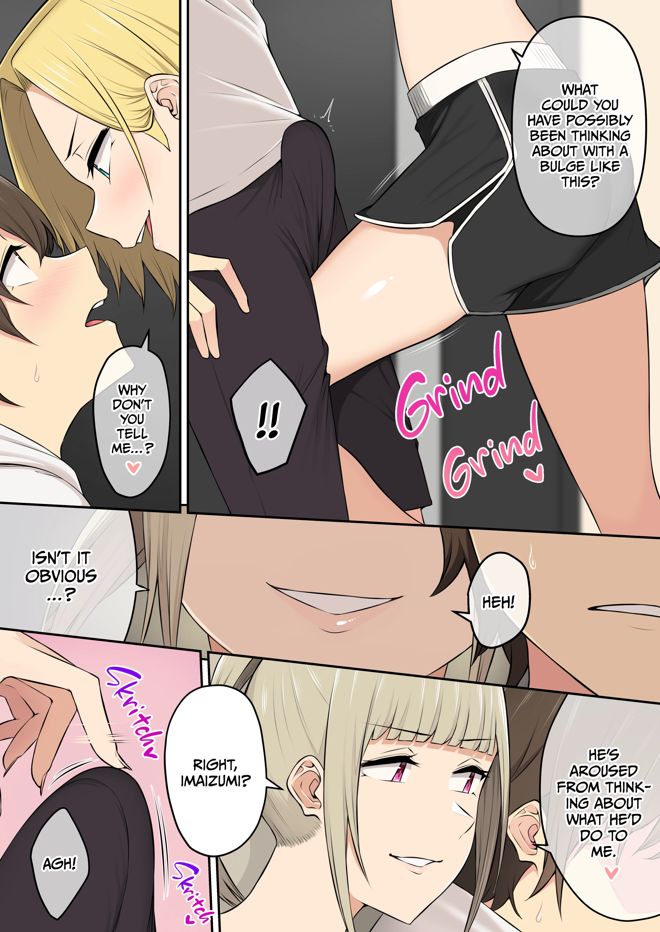 Imaizumi Brings All The Gyarus To His House 1-4 porn comic picture 210