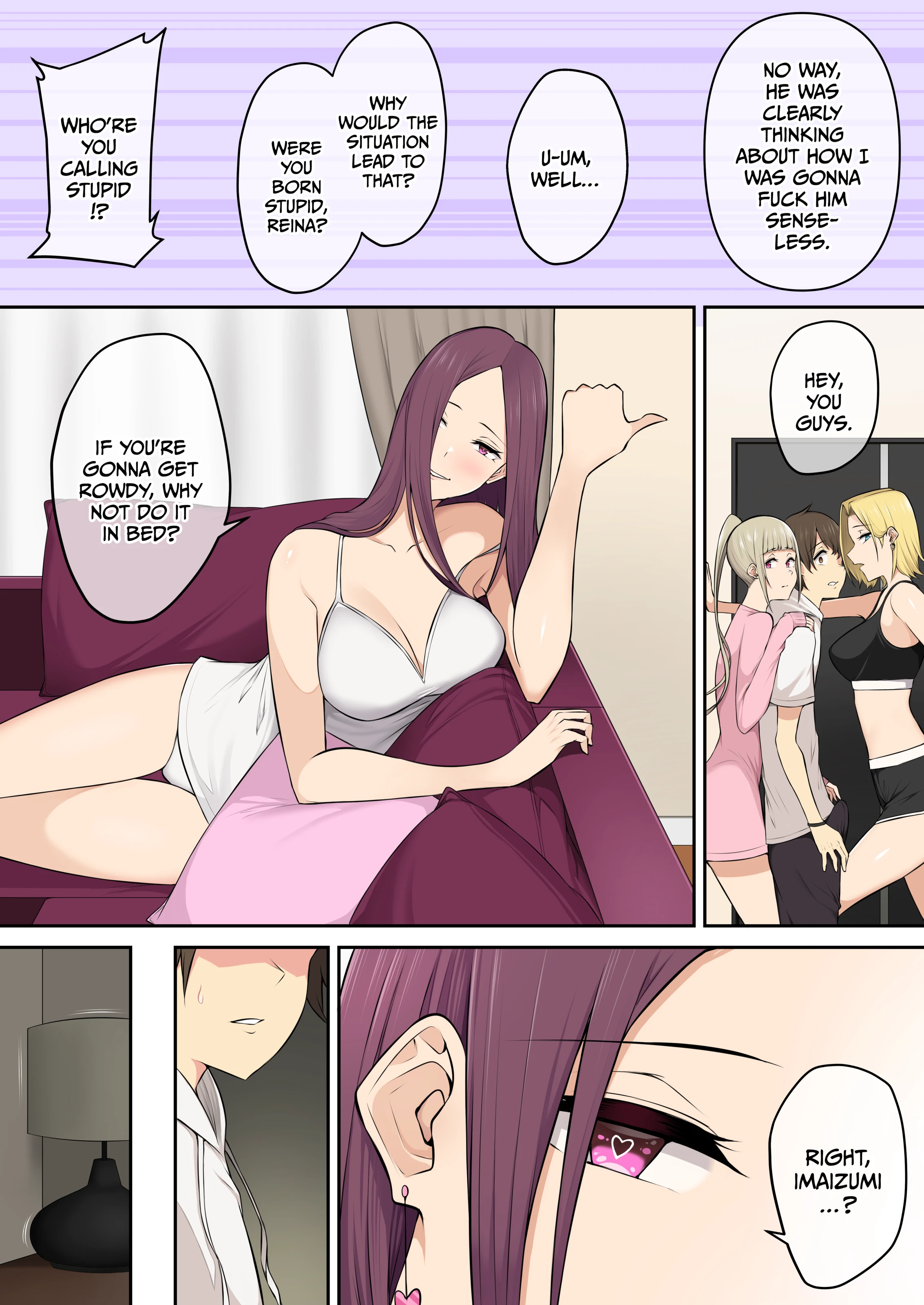 Imaizumi Brings All The Gyarus To His House 1-4 porn comic picture 211
