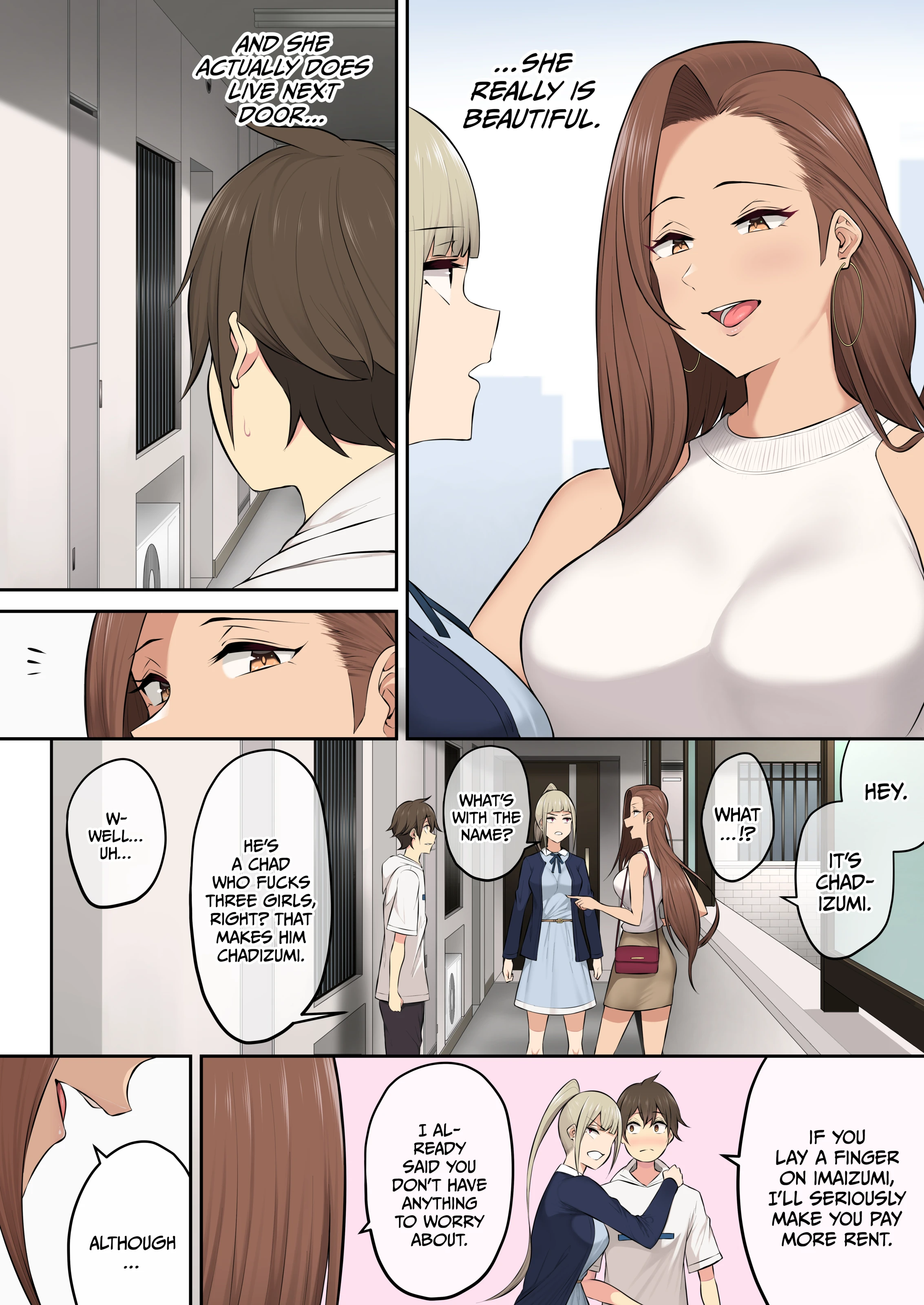 Imaizumi Brings All The Gyarus To His House 1-4 porn comic picture 231
