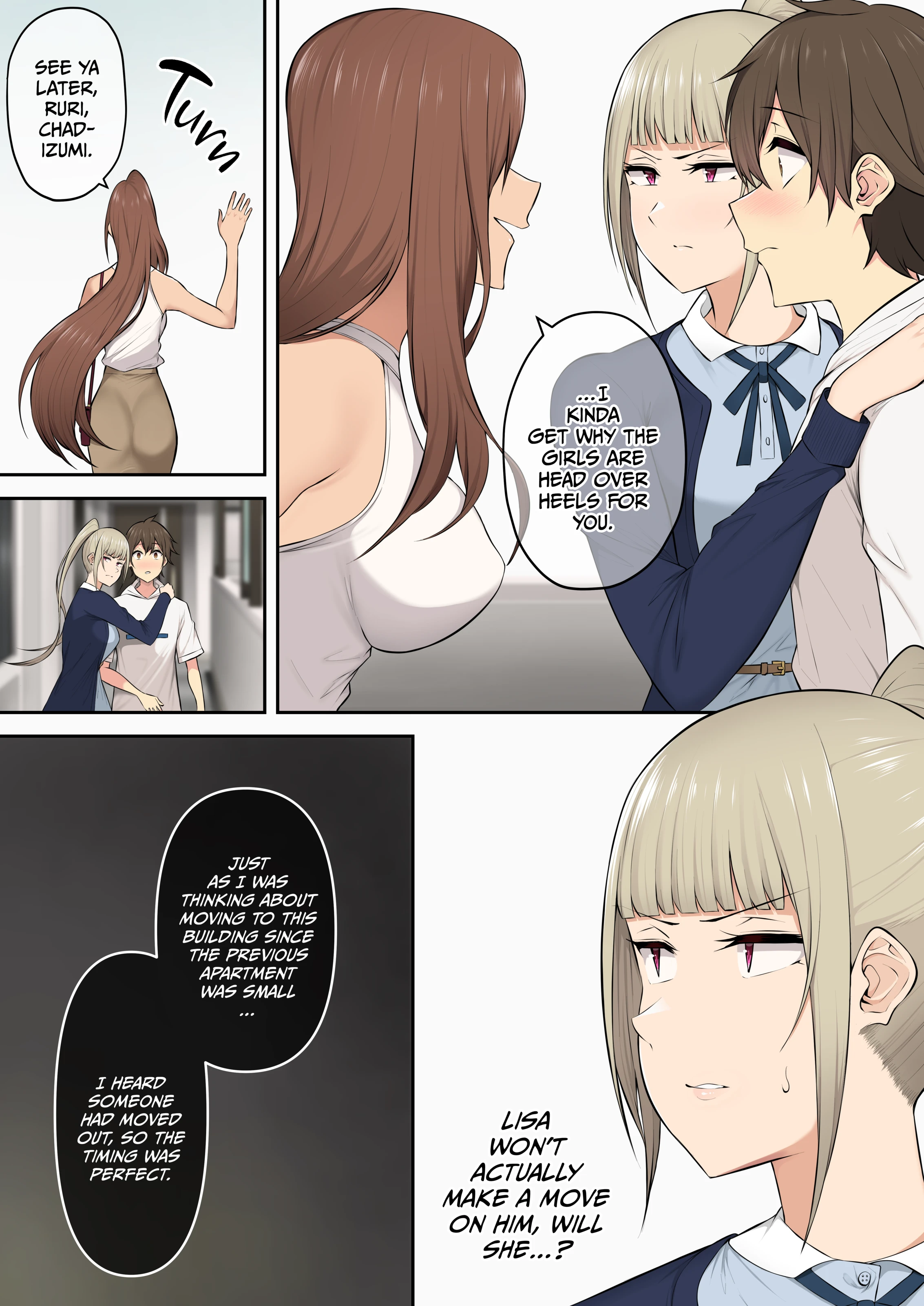Imaizumi Brings All The Gyarus To His House 1-4 porn comic picture 232