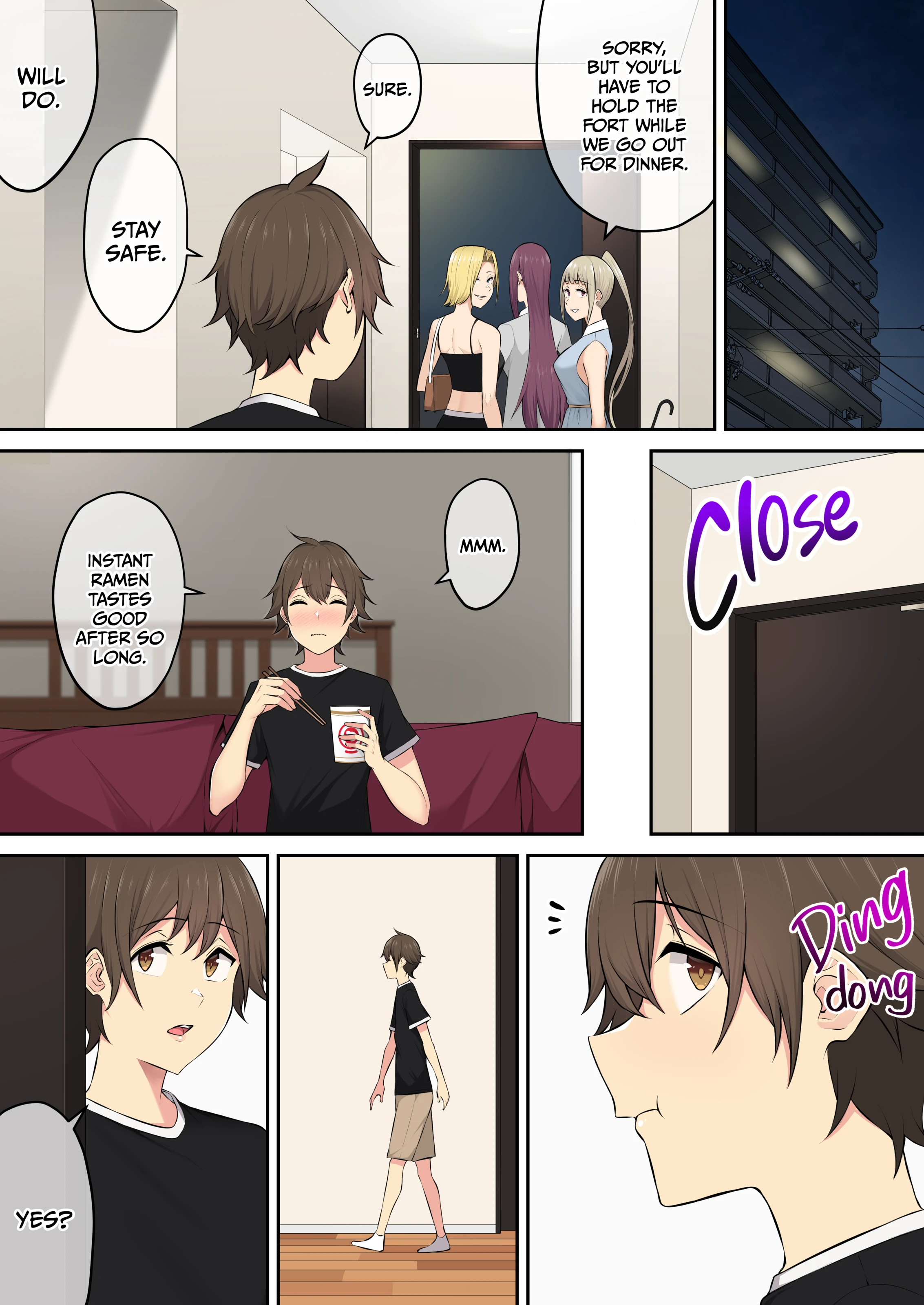Imaizumi Brings All The Gyarus To His House 1-4 porn comic picture 245