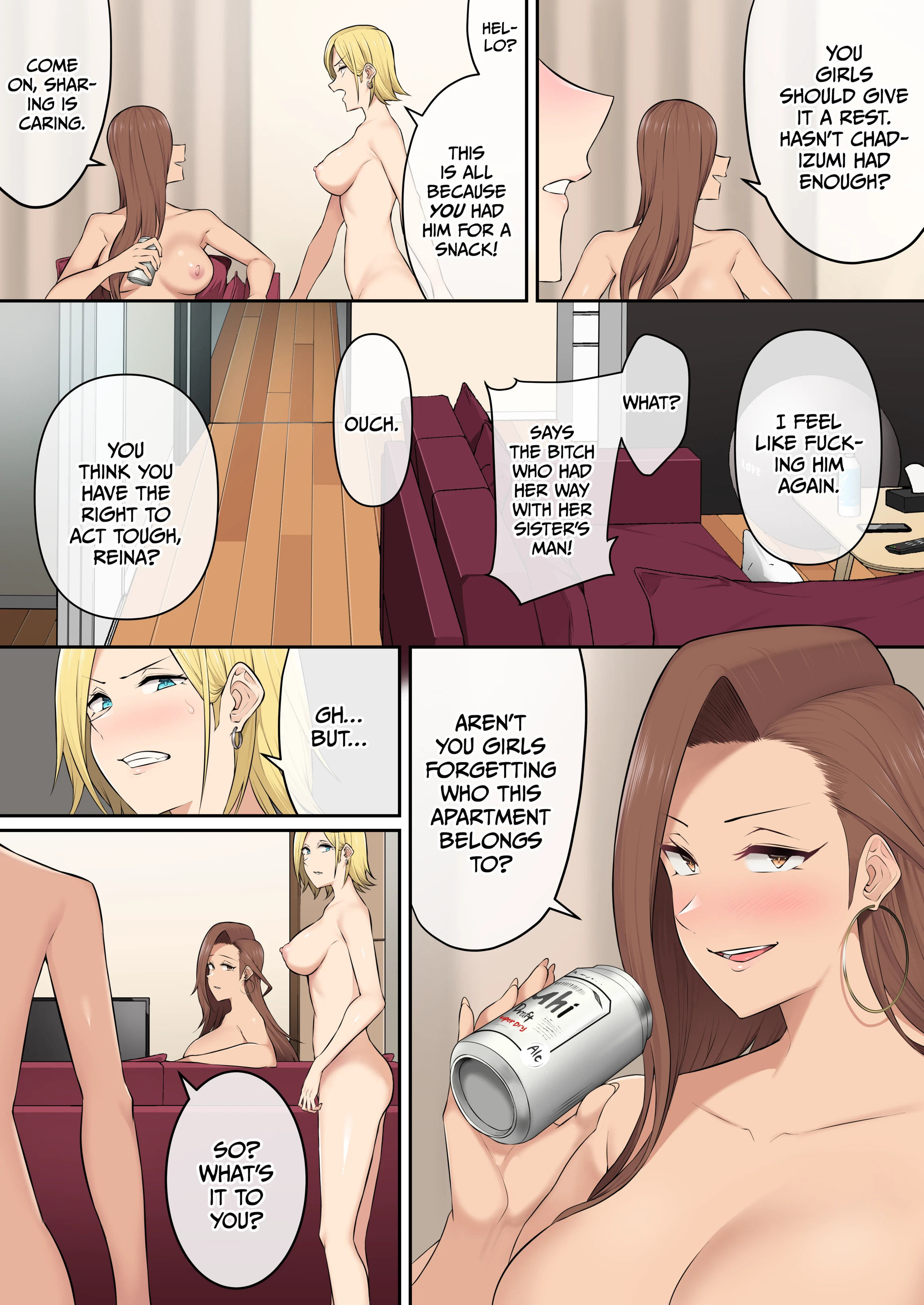 Imaizumi Brings All The Gyarus To His House 1-4 porn comic picture 268
