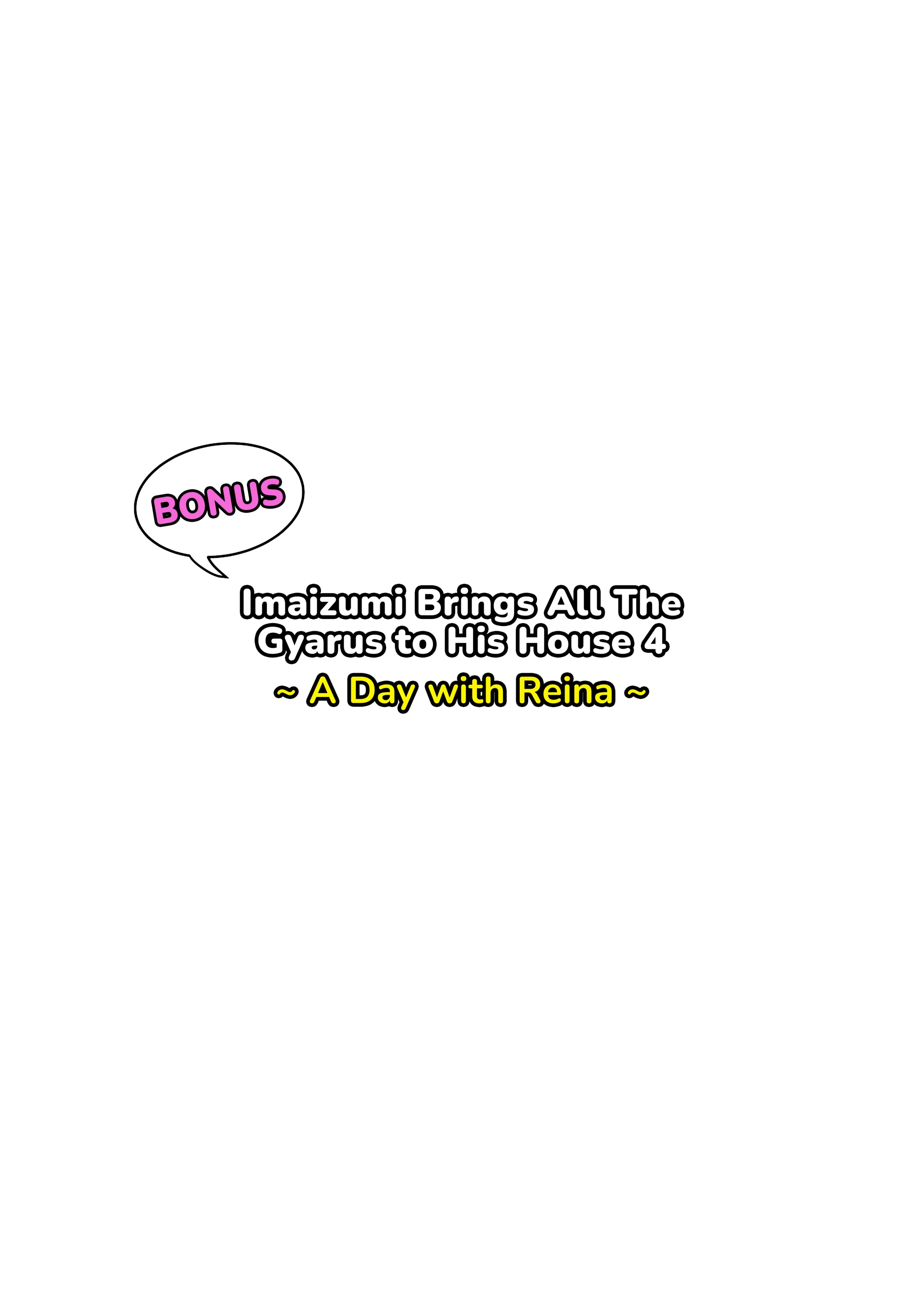 Imaizumi Brings All The Gyarus To His House 1-4 porn comic picture 281