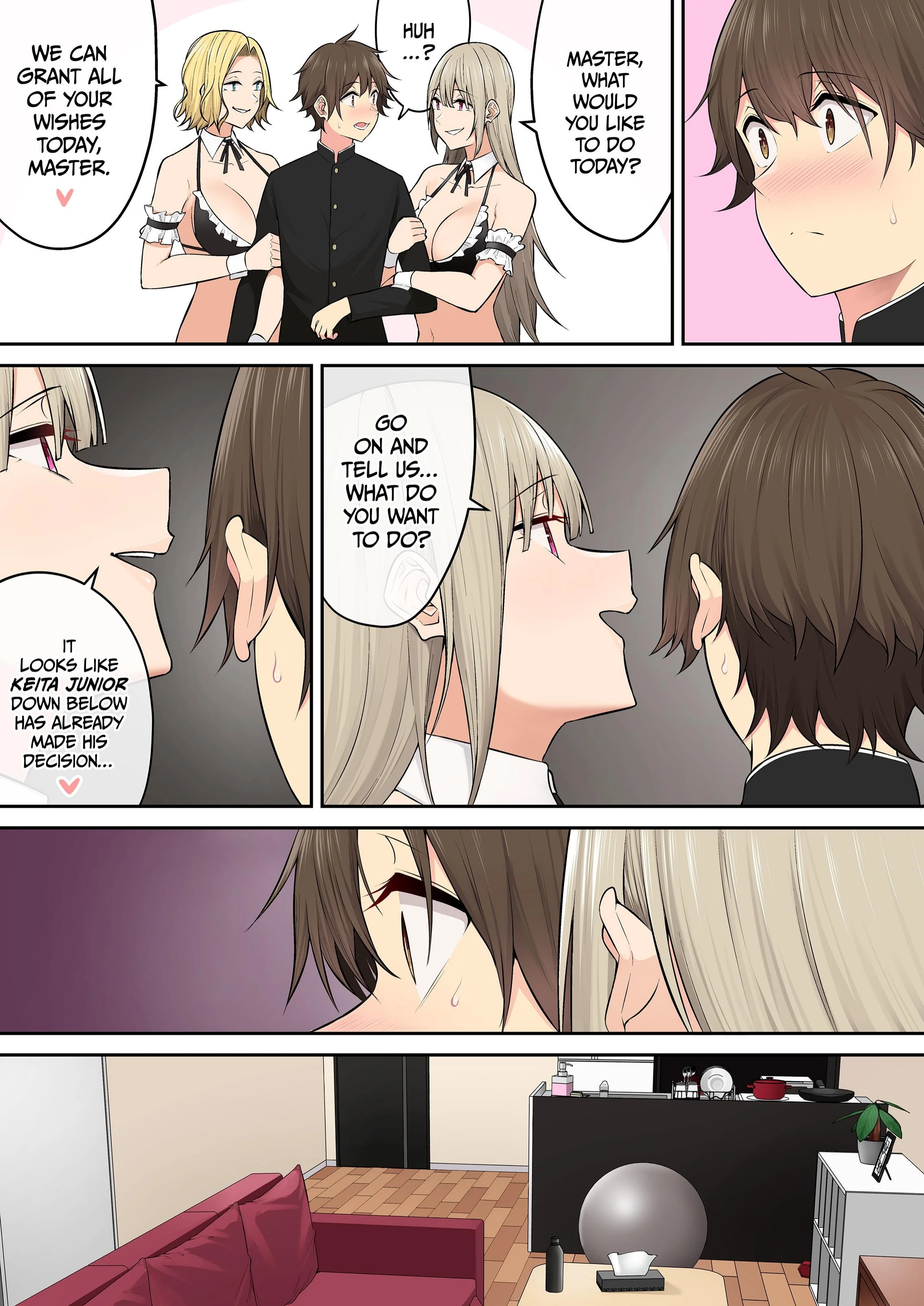 Imaizumi Brings All The Gyarus To His House 5-7 porn comic picture 100