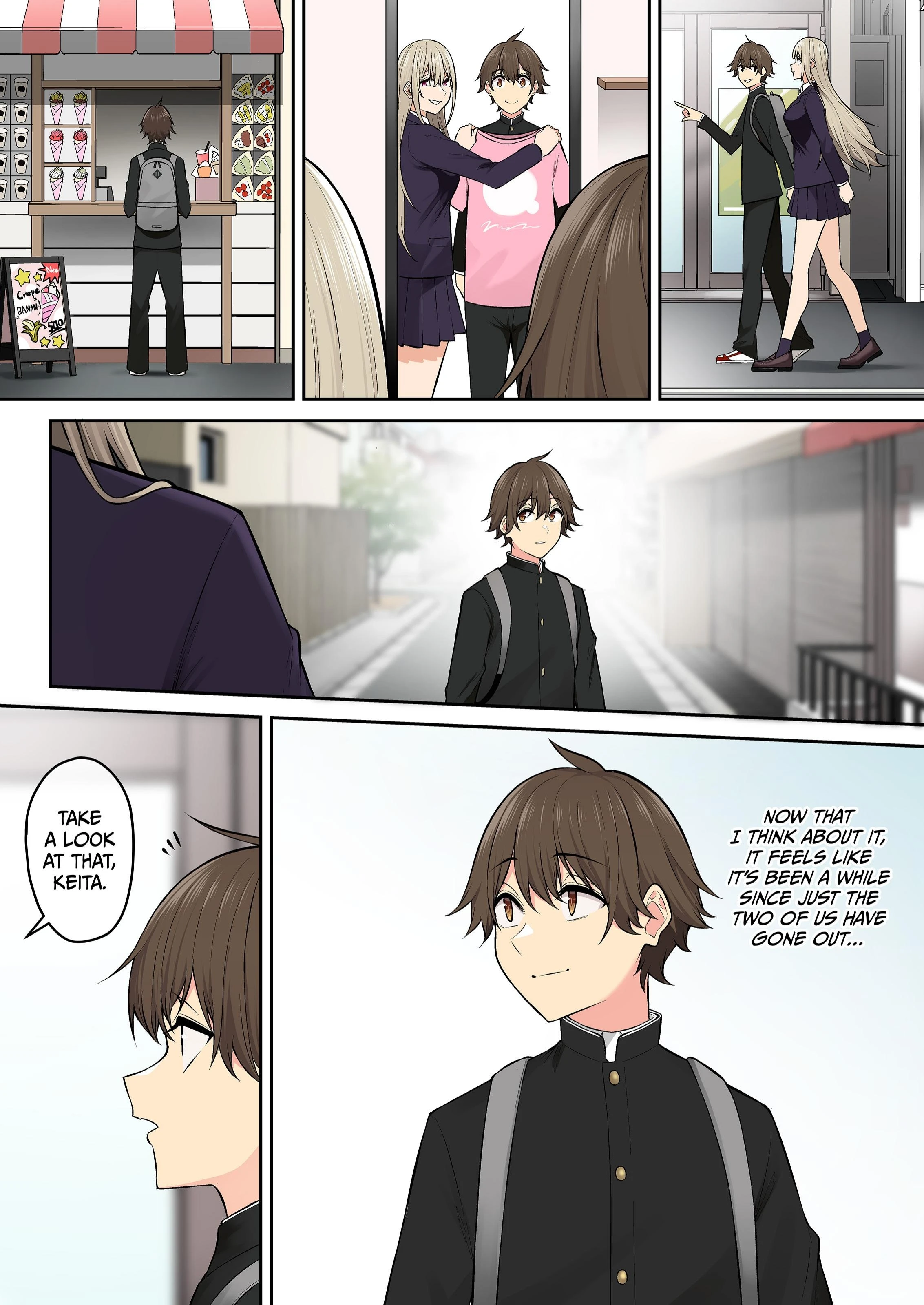 Imaizumi Brings All The Gyarus To His House 5-7 porn comic picture 144