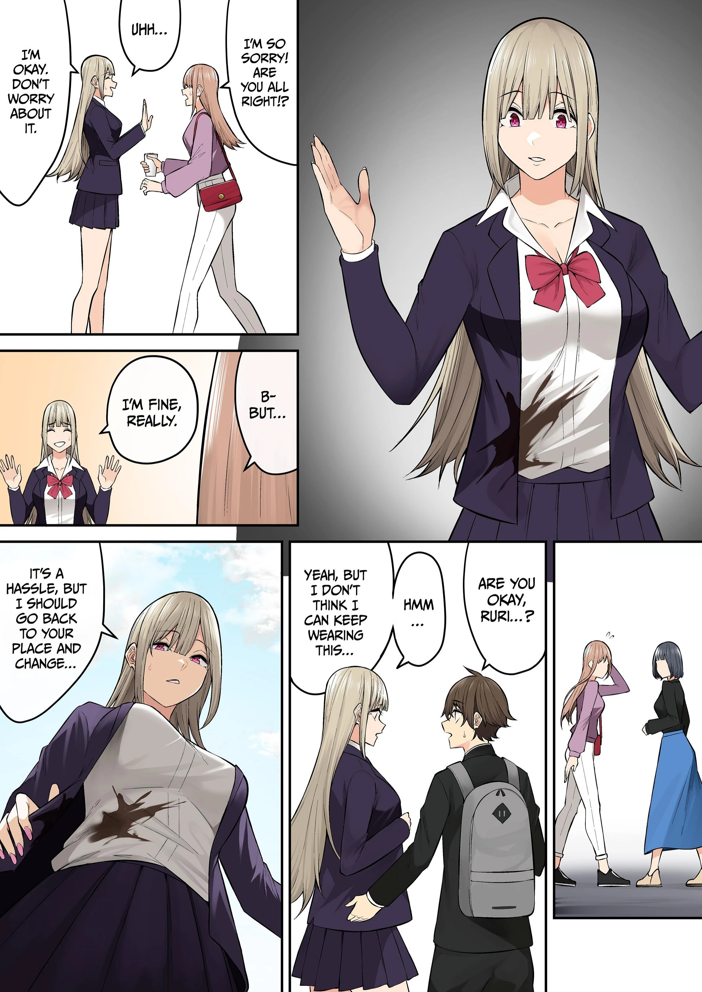 Imaizumi Brings All The Gyarus To His House 5-7 porn comic picture 146