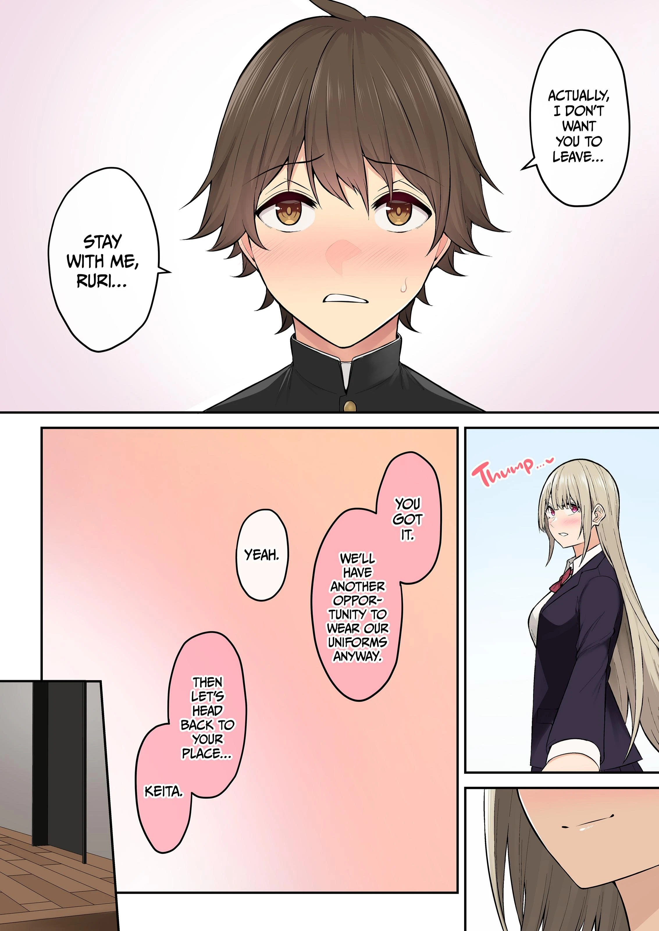 Imaizumi Brings All The Gyarus To His House 5-7 porn comic picture 149
