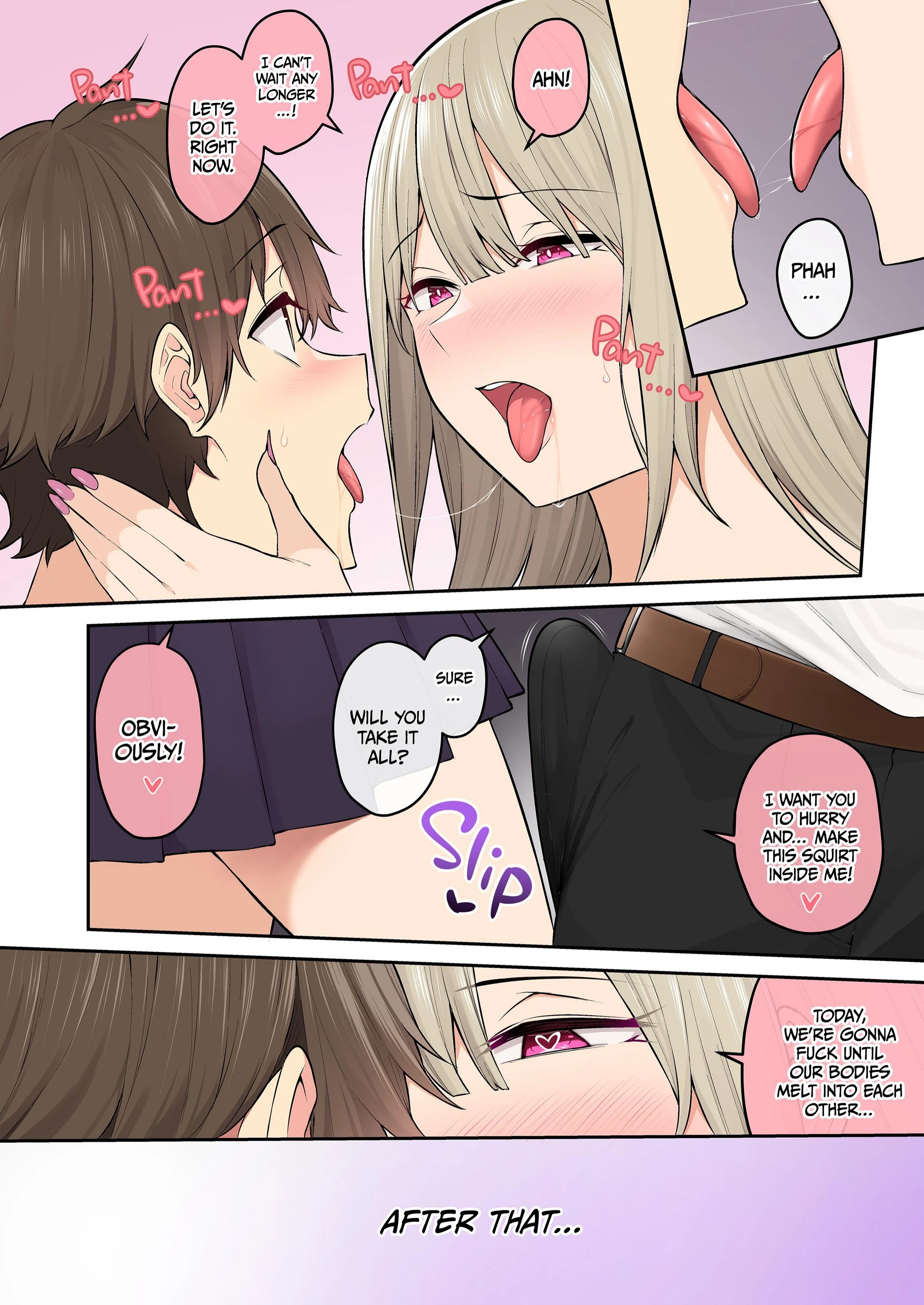Imaizumi Brings All The Gyarus To His House 5-7 porn comic picture 151