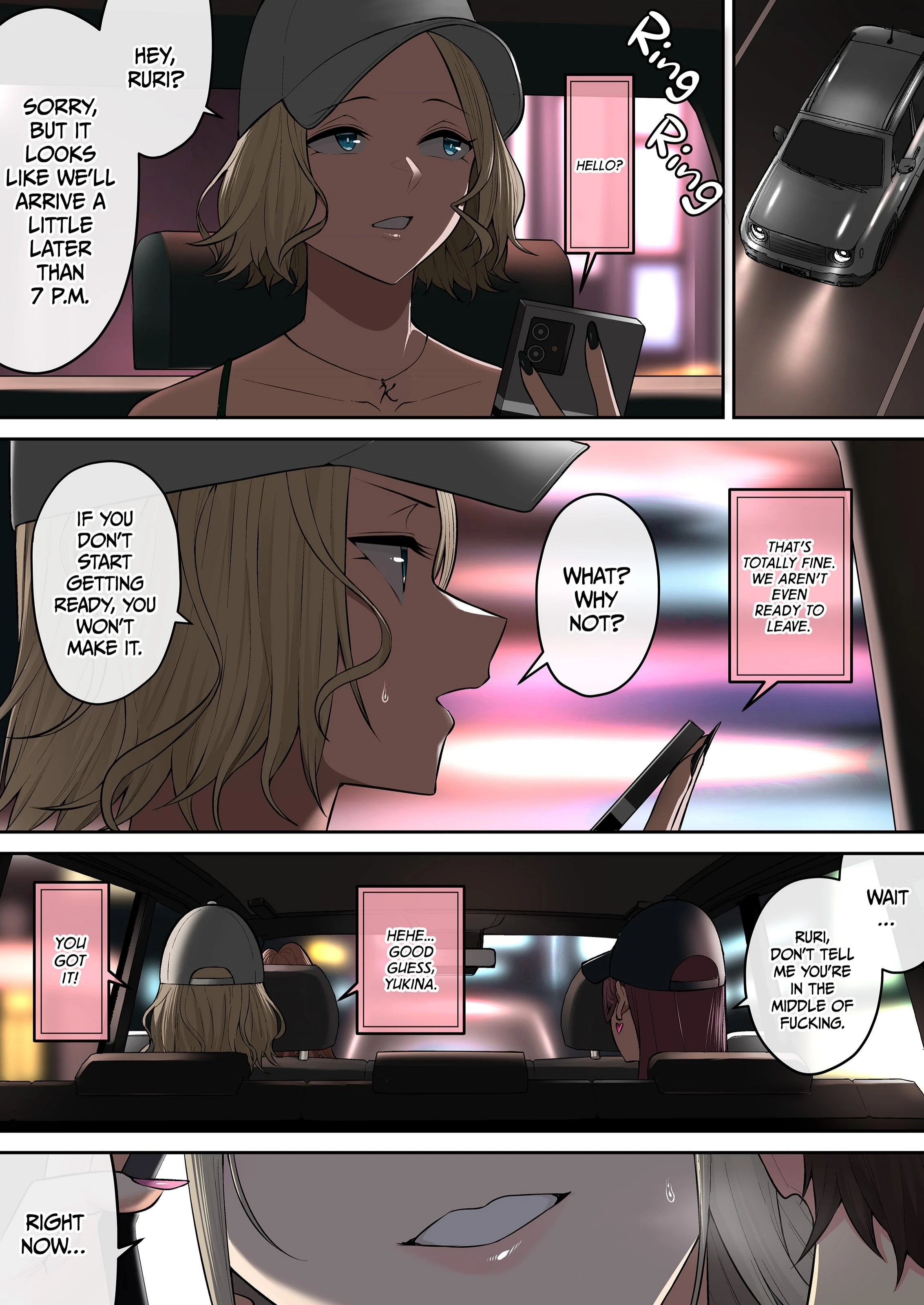 Imaizumi Brings All The Gyarus To His House 5-7 porn comic picture 168