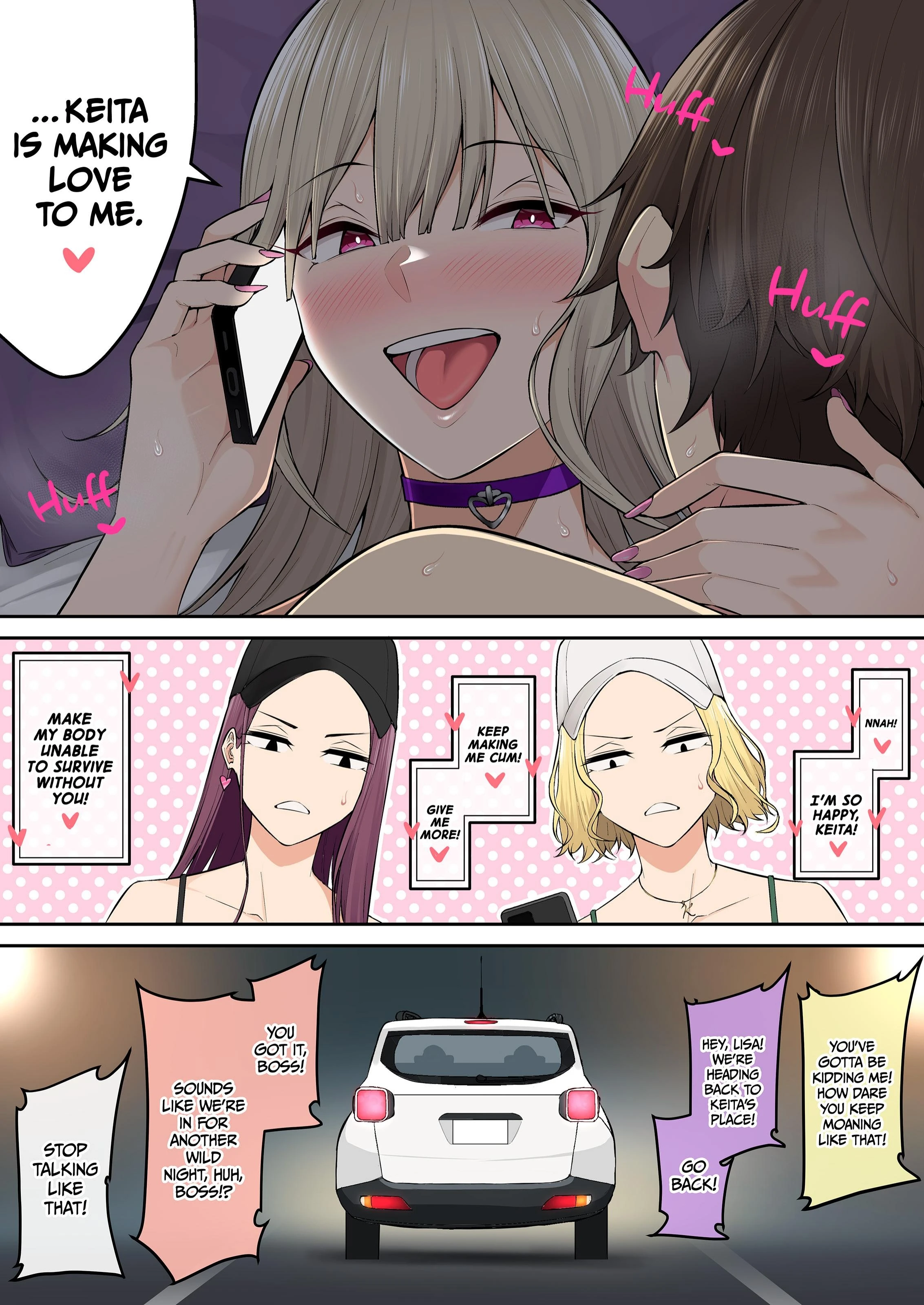 Imaizumi Brings All The Gyarus To His House 5-7 porn comic picture 169