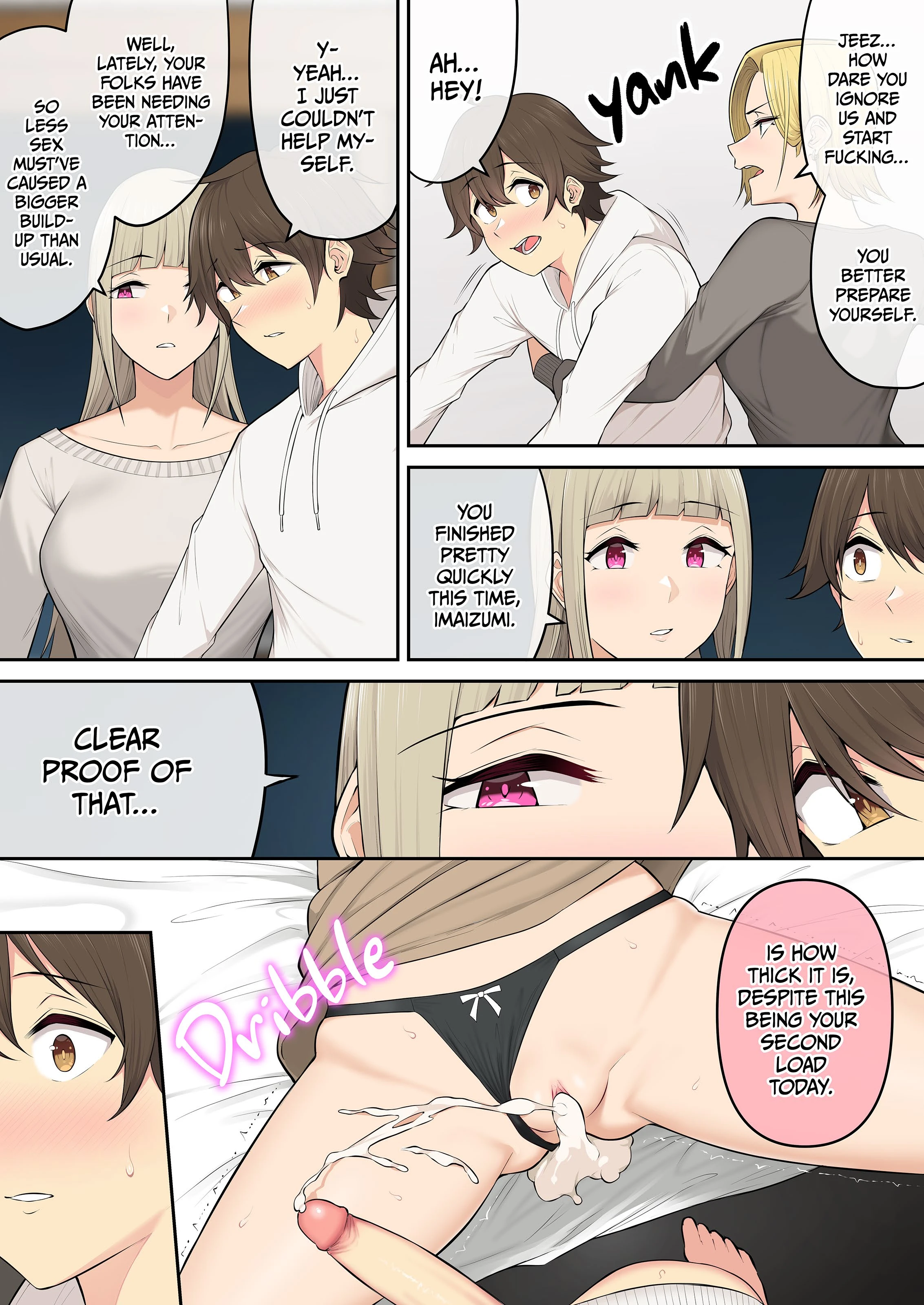 Imaizumi Brings All The Gyarus To His House 5-7 porn comic picture 18