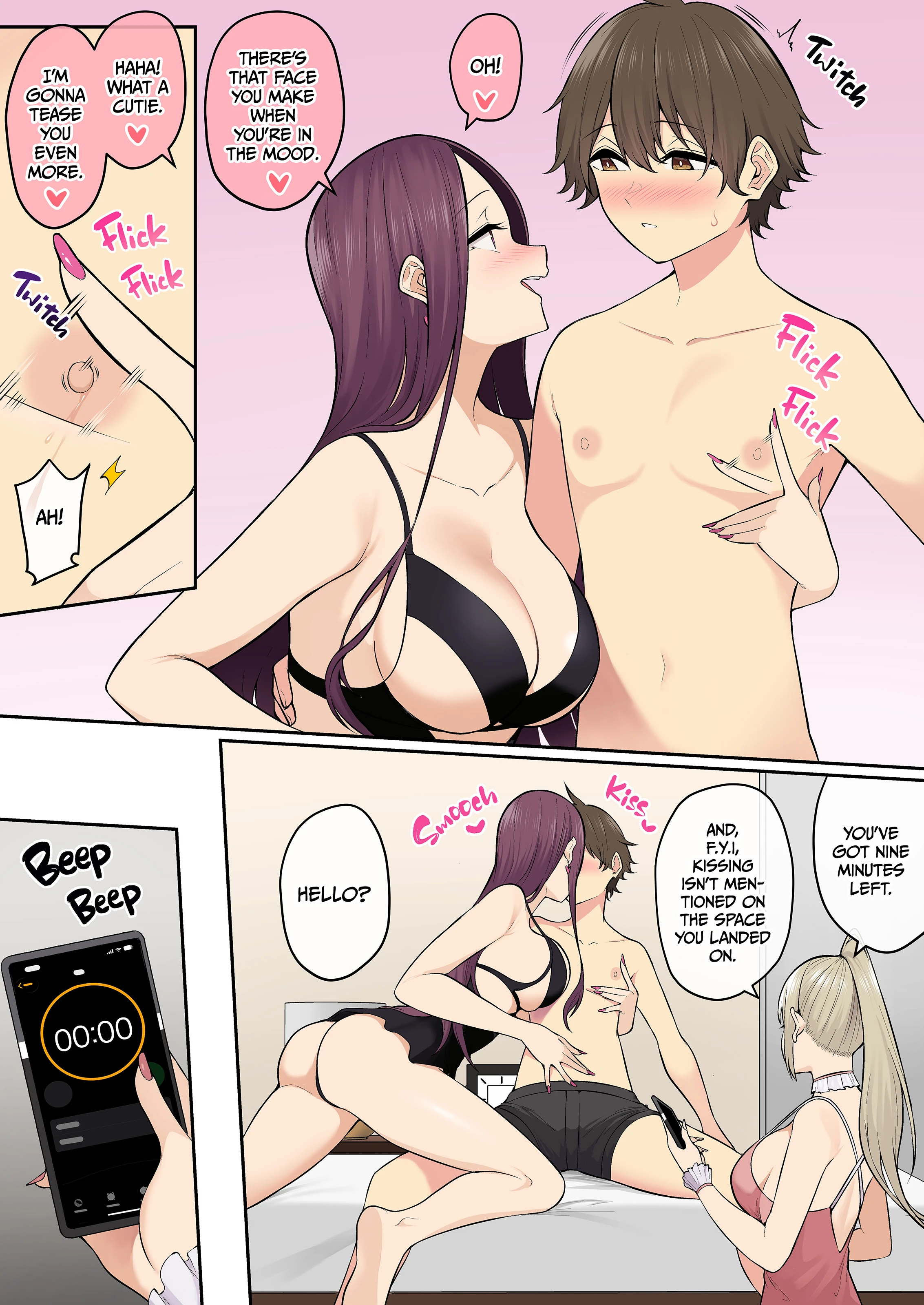 Imaizumi Brings All The Gyarus To His House 5-7 porn comic picture 180