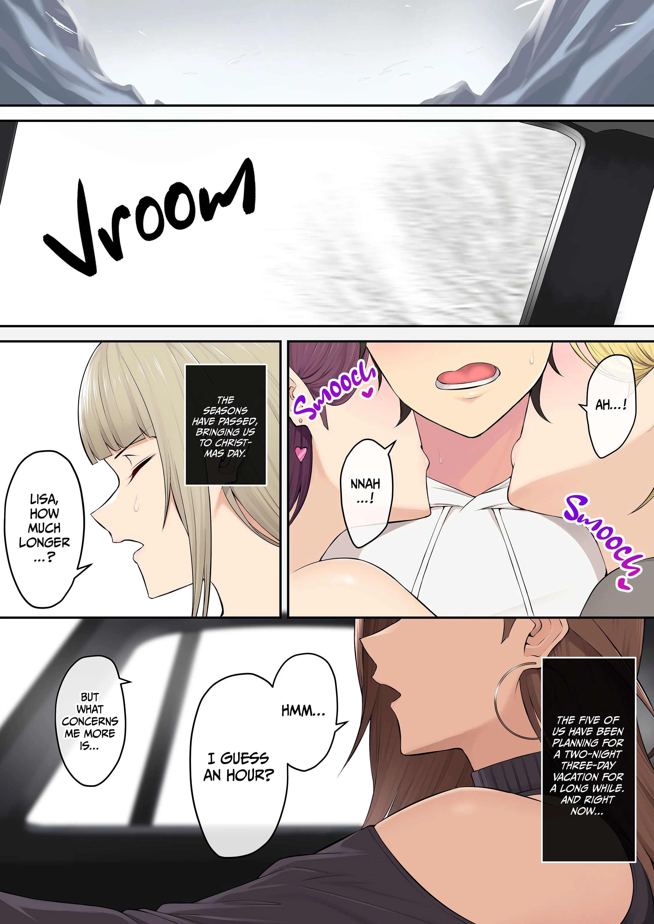 Imaizumi Brings All The Gyarus To His House 5-7 porn comic picture 2