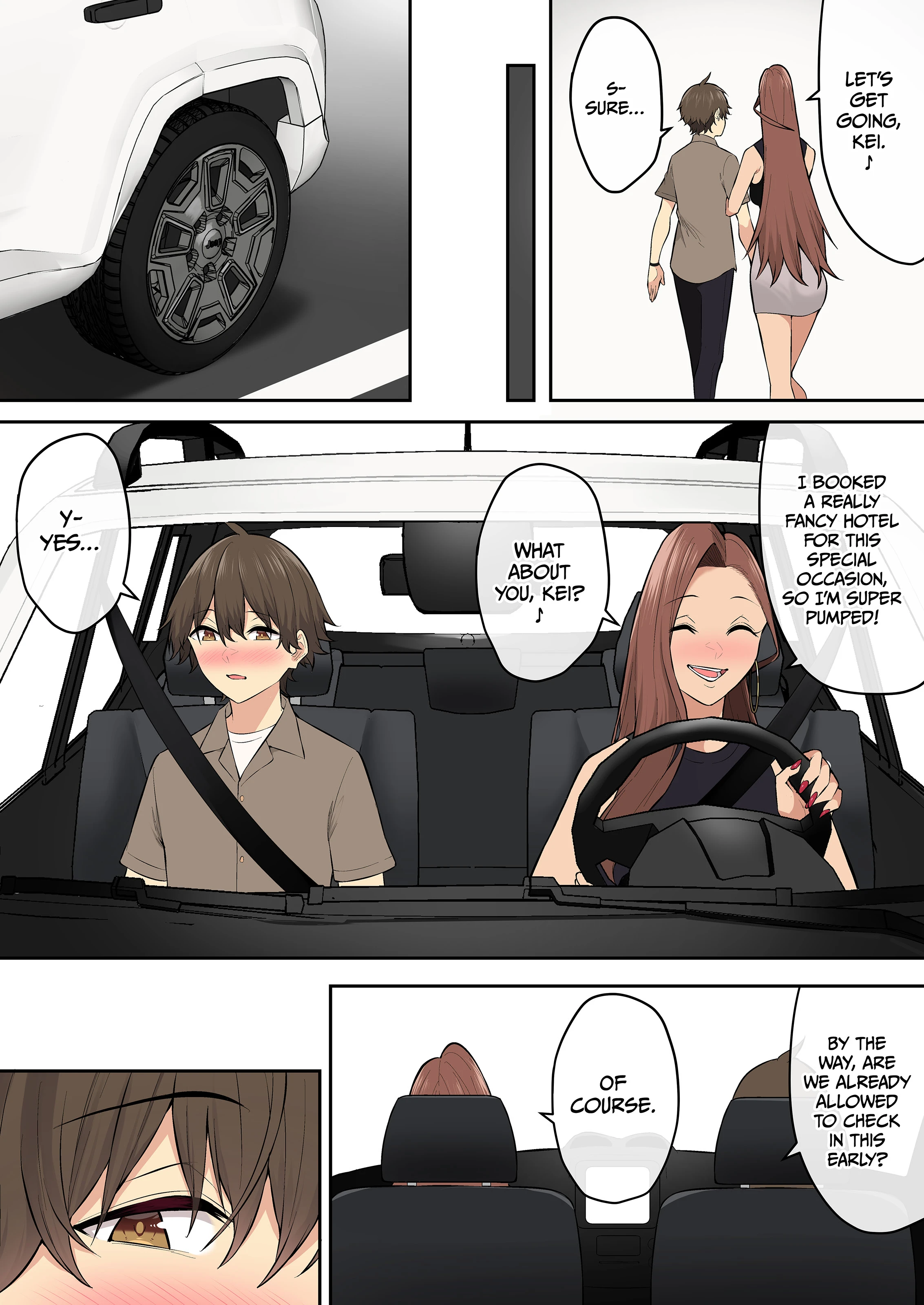 Imaizumi Brings All The Gyarus To His House 5-7 porn comic picture 228
