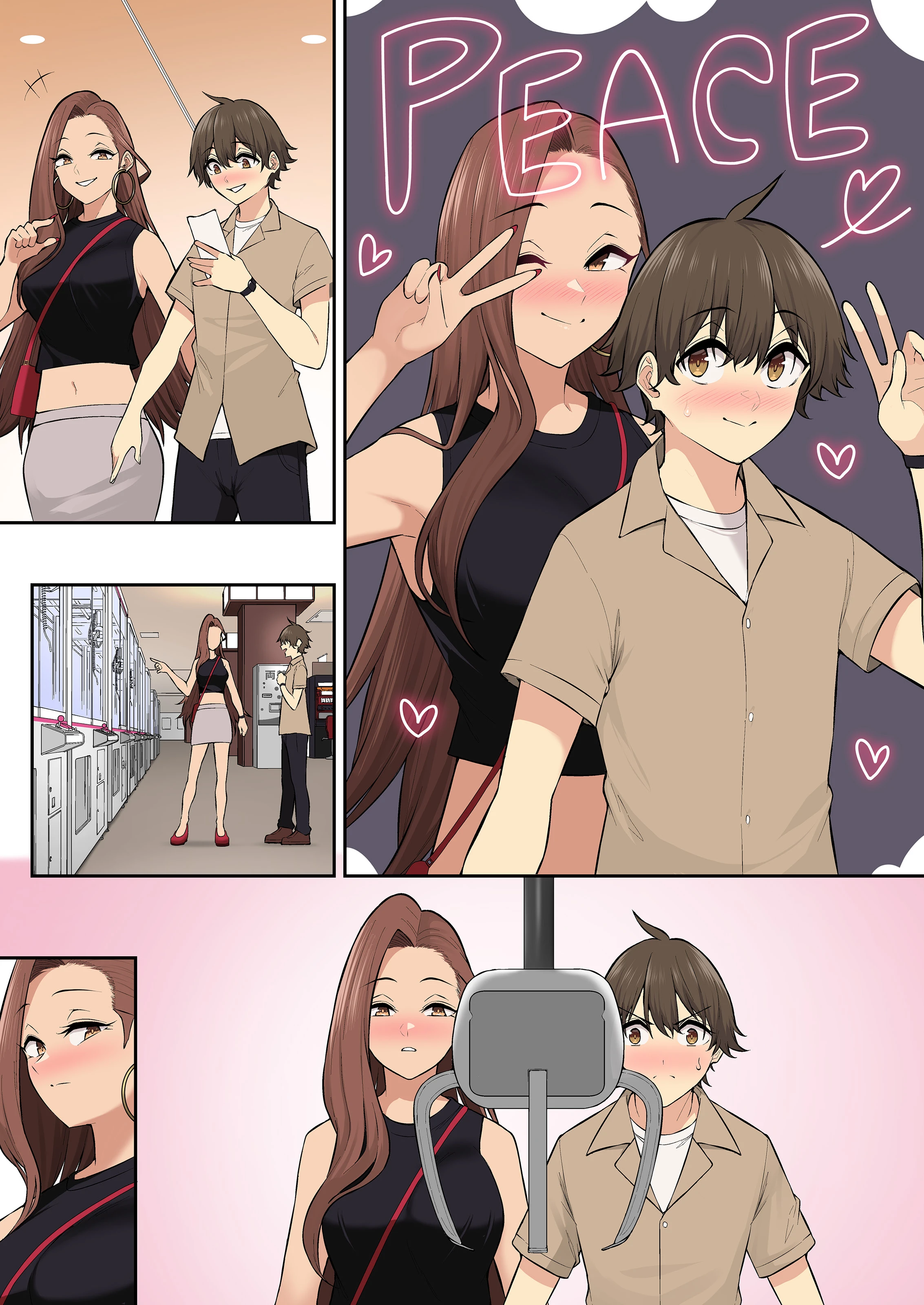 Imaizumi Brings All The Gyarus To His House 5-7 porn comic picture 231