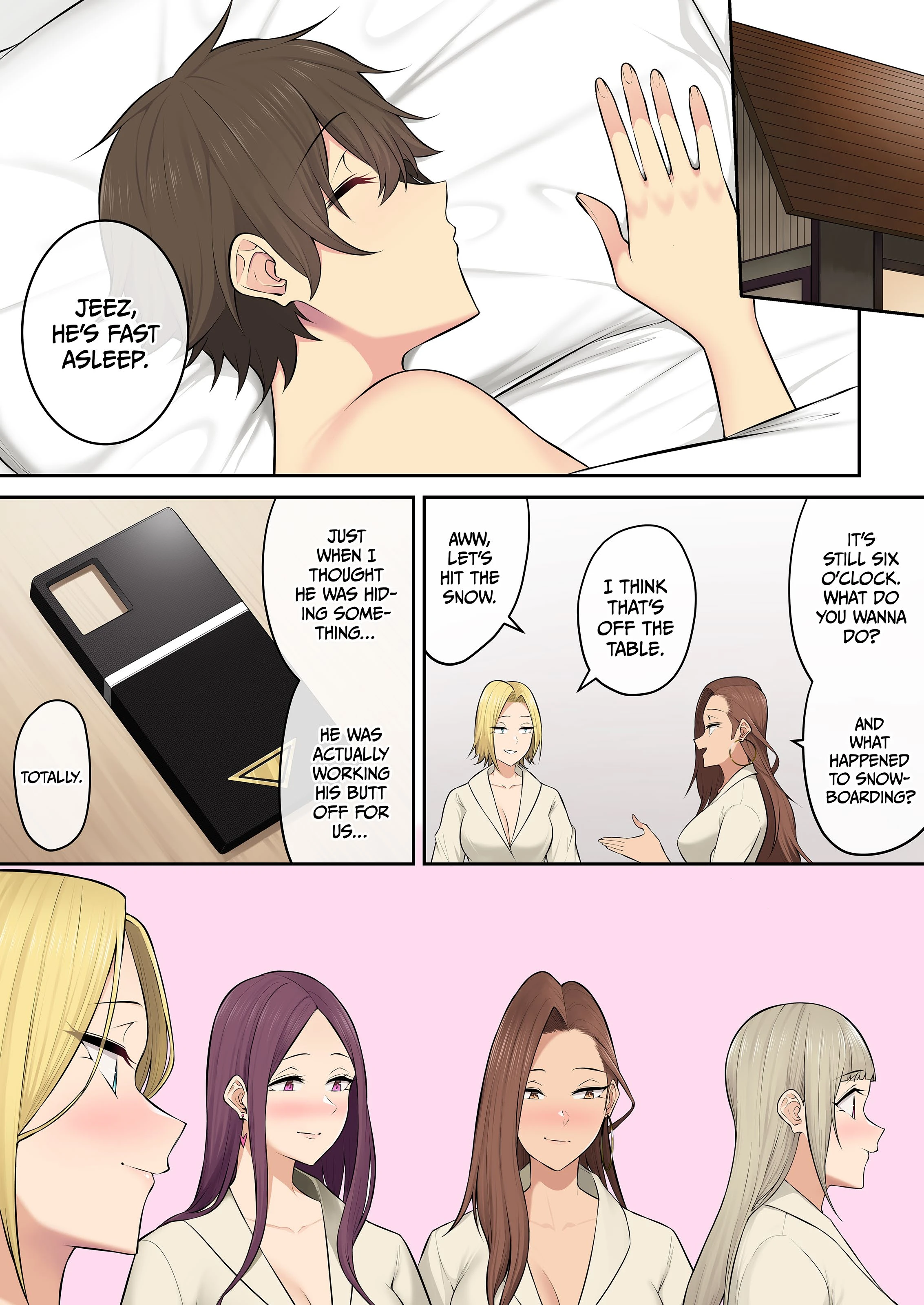 Imaizumi Brings All The Gyarus To His House 5-7 porn comic picture 78