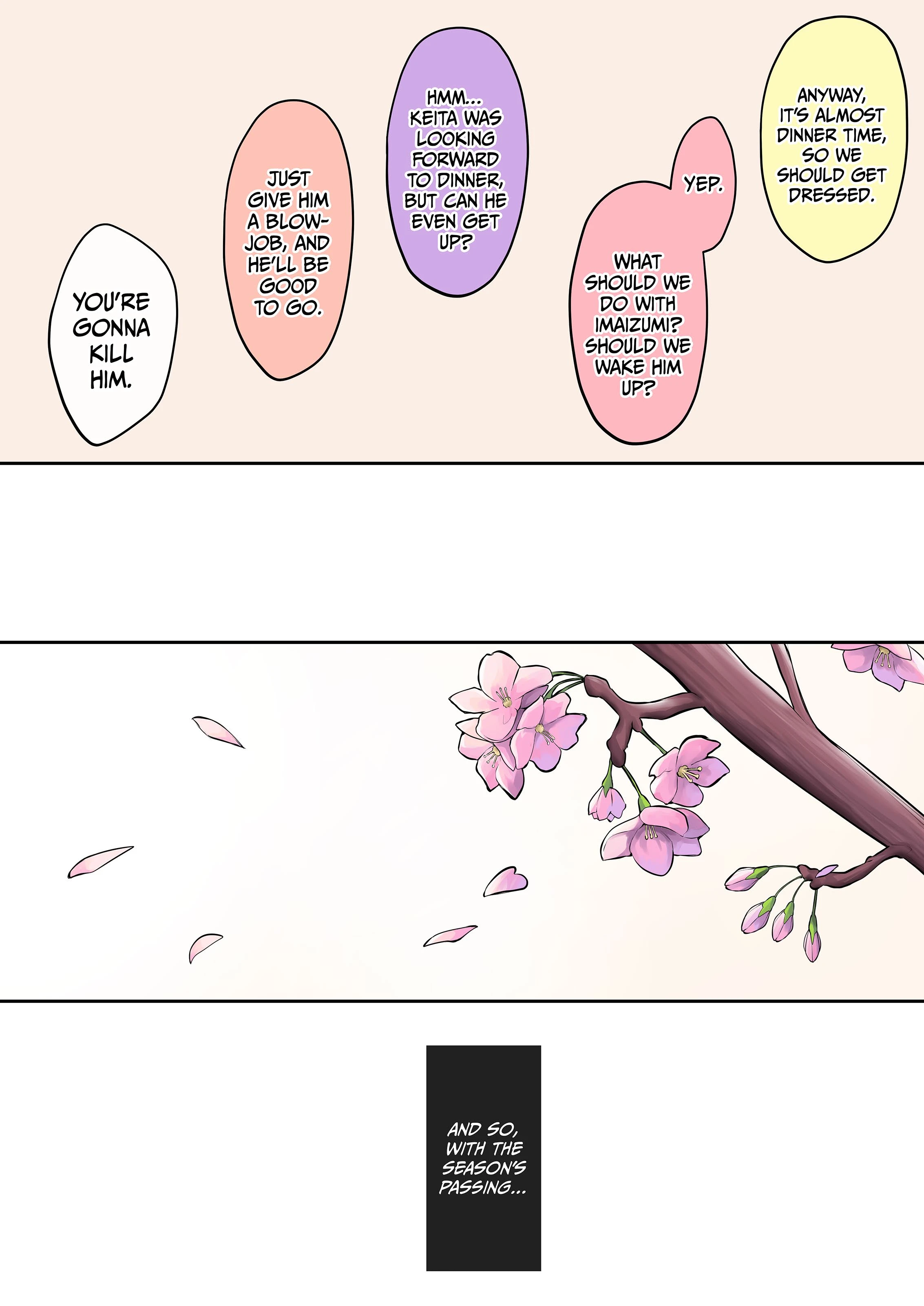 Imaizumi Brings All The Gyarus To His House 5-7 porn comic picture 79