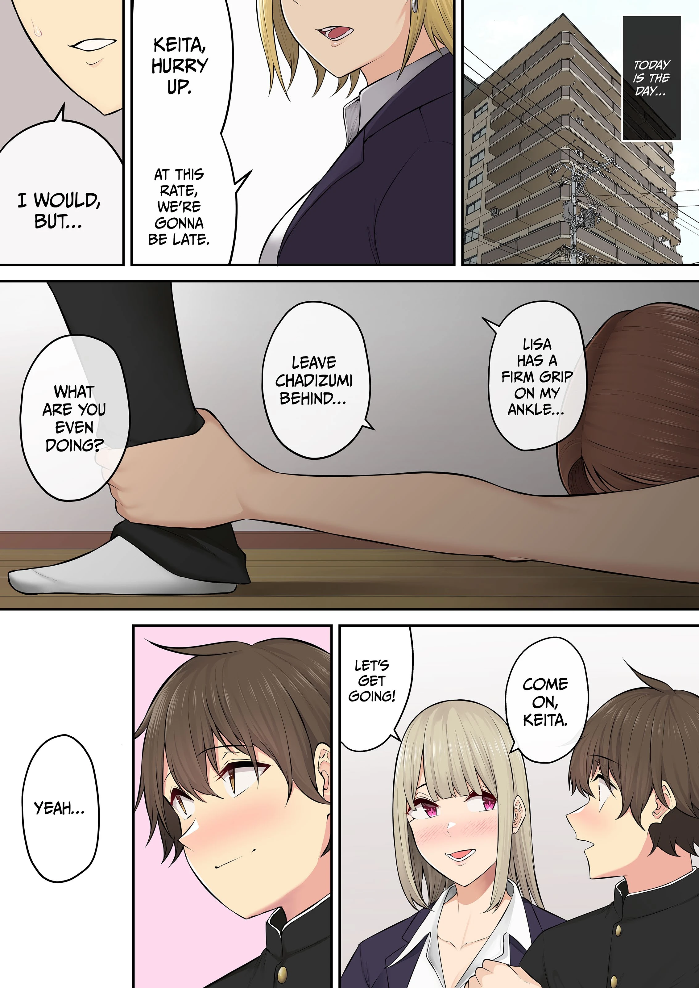 Imaizumi Brings All The Gyarus To His House 5-7 porn comic picture 80