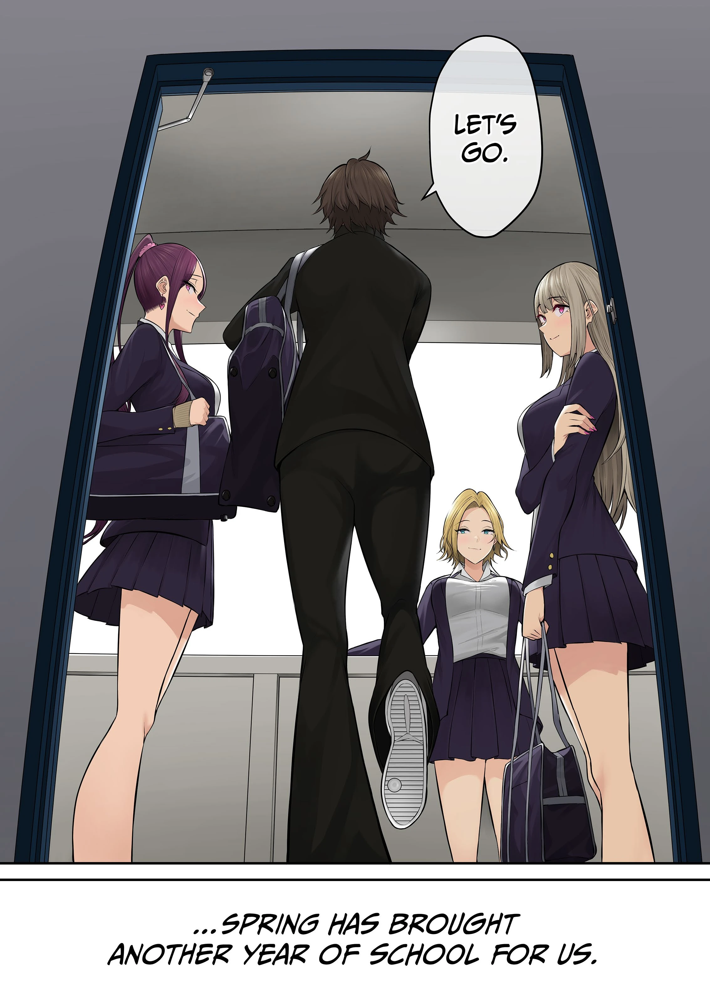 Imaizumi Brings All The Gyarus To His House 5-7 porn comic picture 81