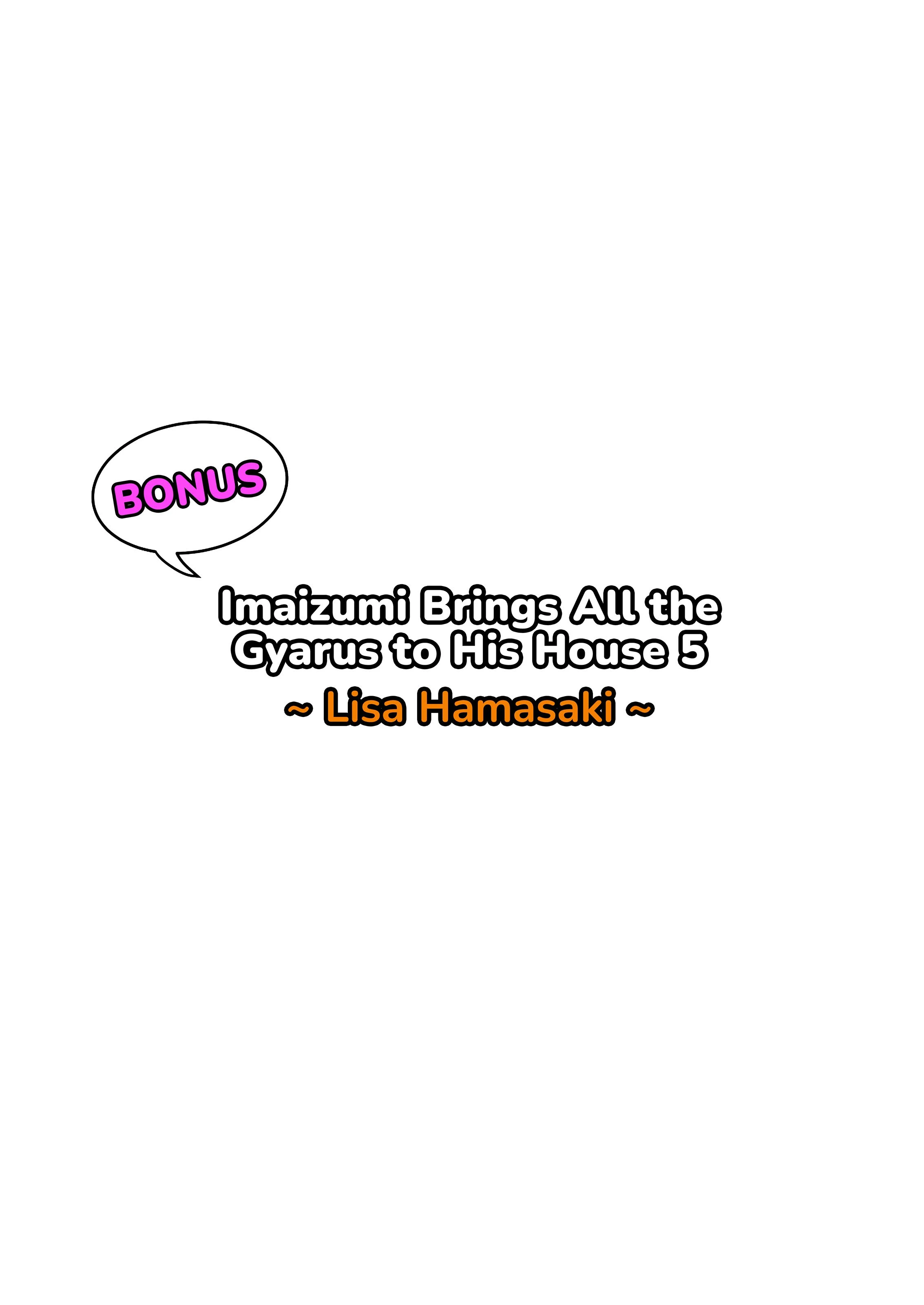 Imaizumi Brings All The Gyarus To His House 5-7 porn comic picture 82