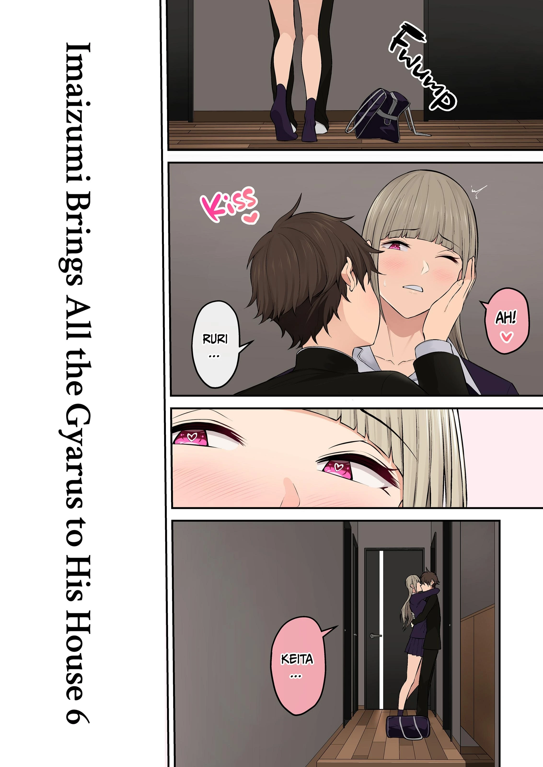 Imaizumi Brings All The Gyarus To His House 5-7 porn comic picture 89