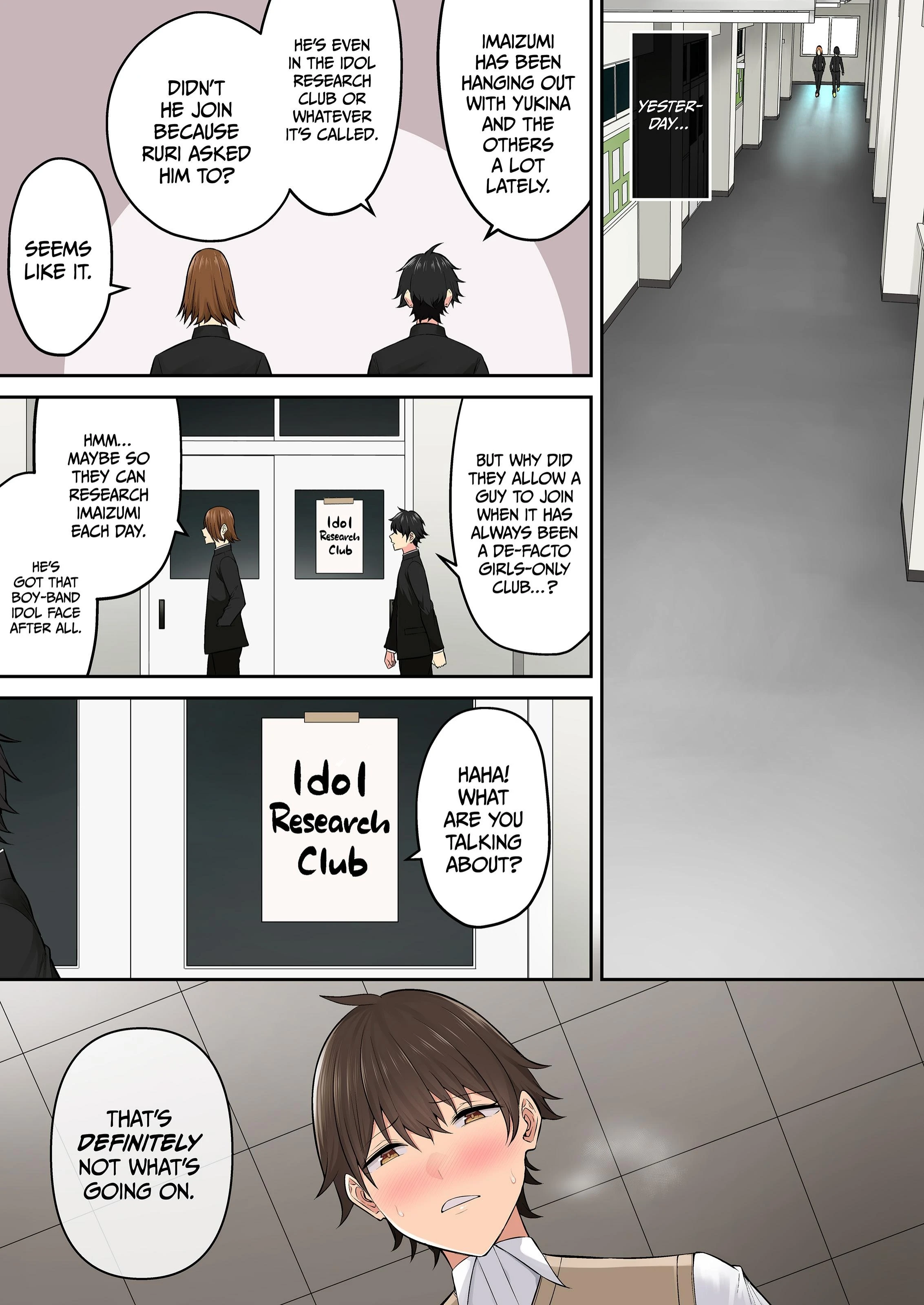 Imaizumi Brings All The Gyarus To His House 5-7 porn comic picture 90