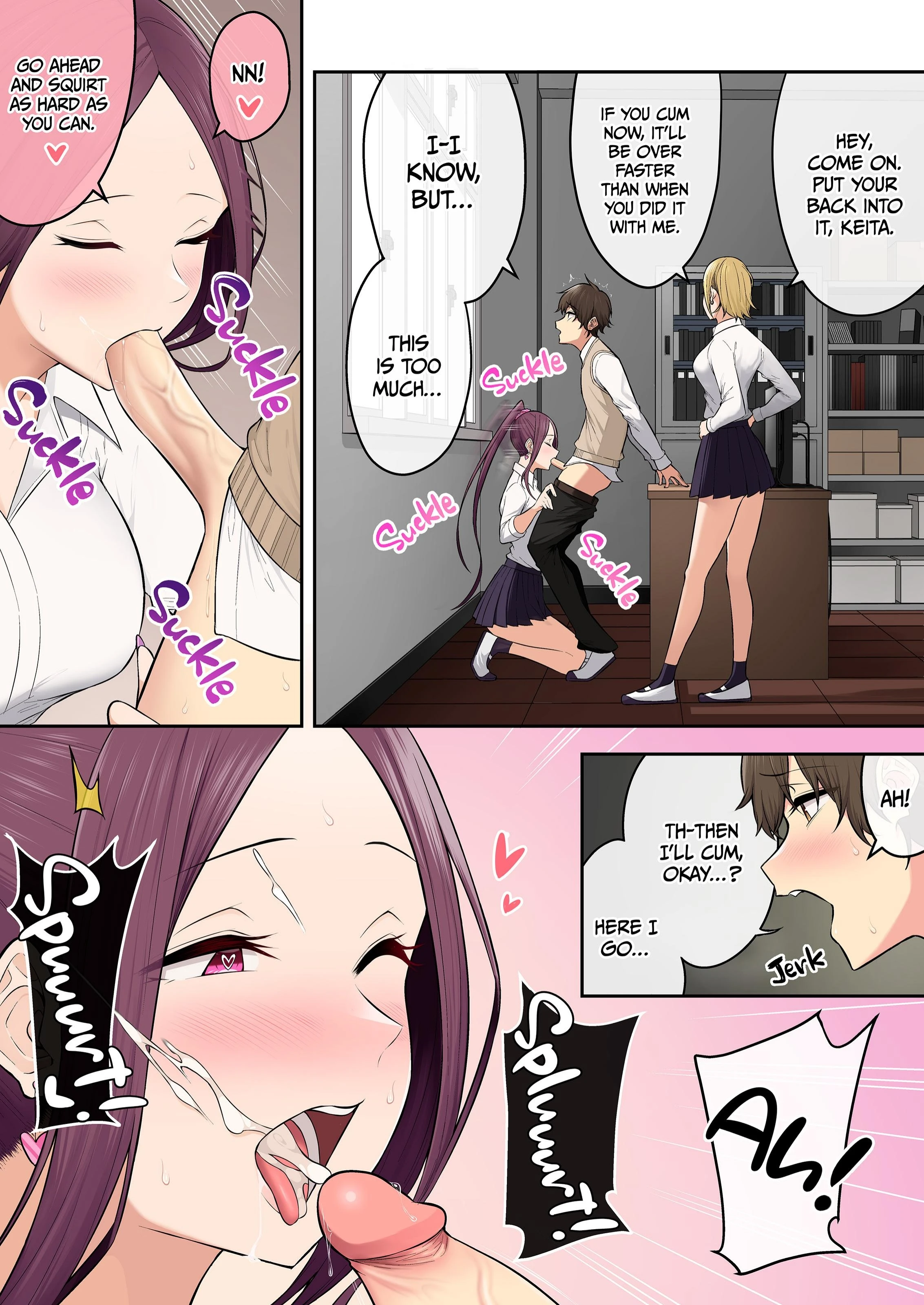 Imaizumi Brings All The Gyarus To His House 5-7 porn comic picture 92
