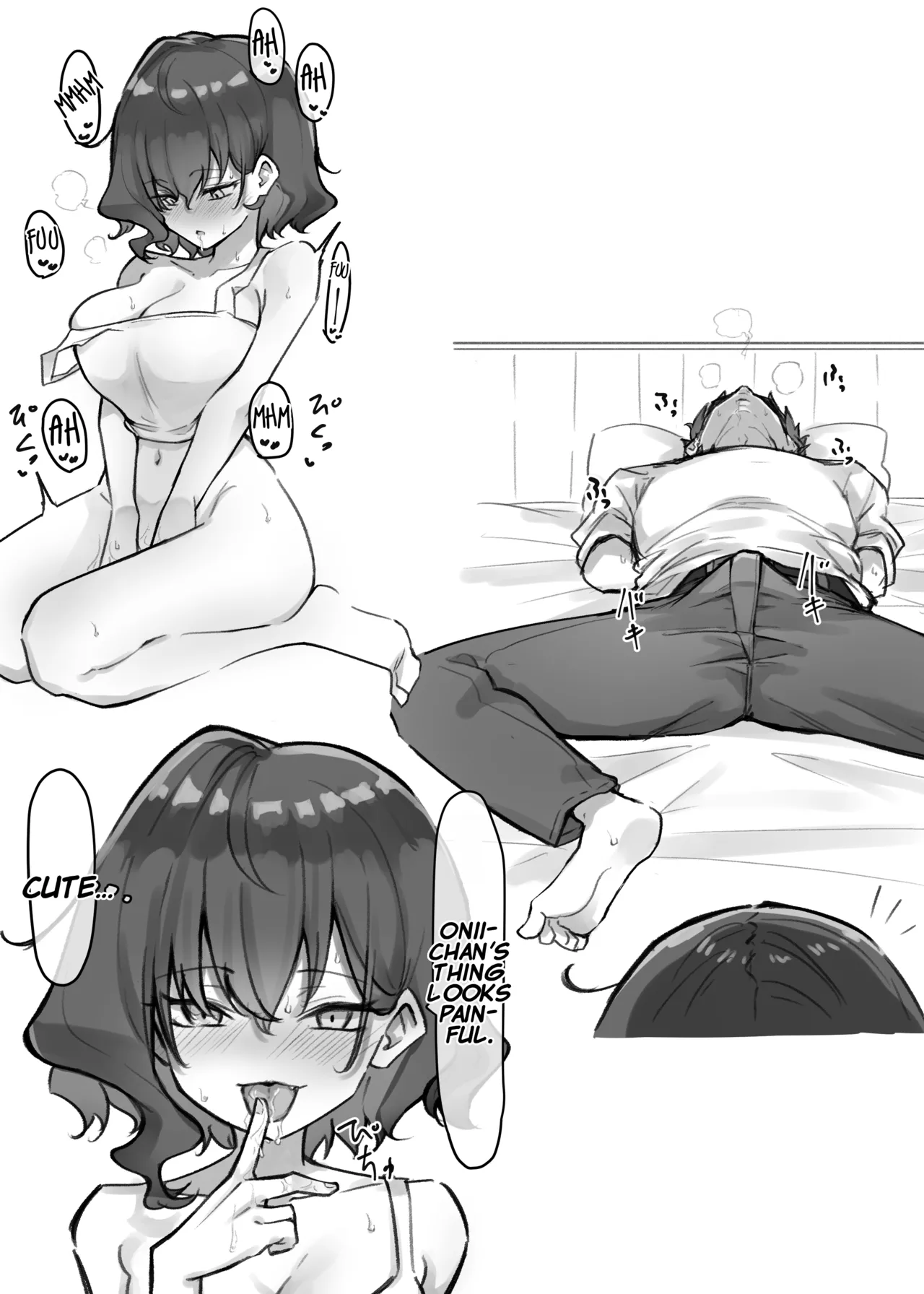 Imouto Series | Kiss-loving Mei-chan 妹シリーズ｜べろちゅー大好きめいちゃん porn comic picture 29