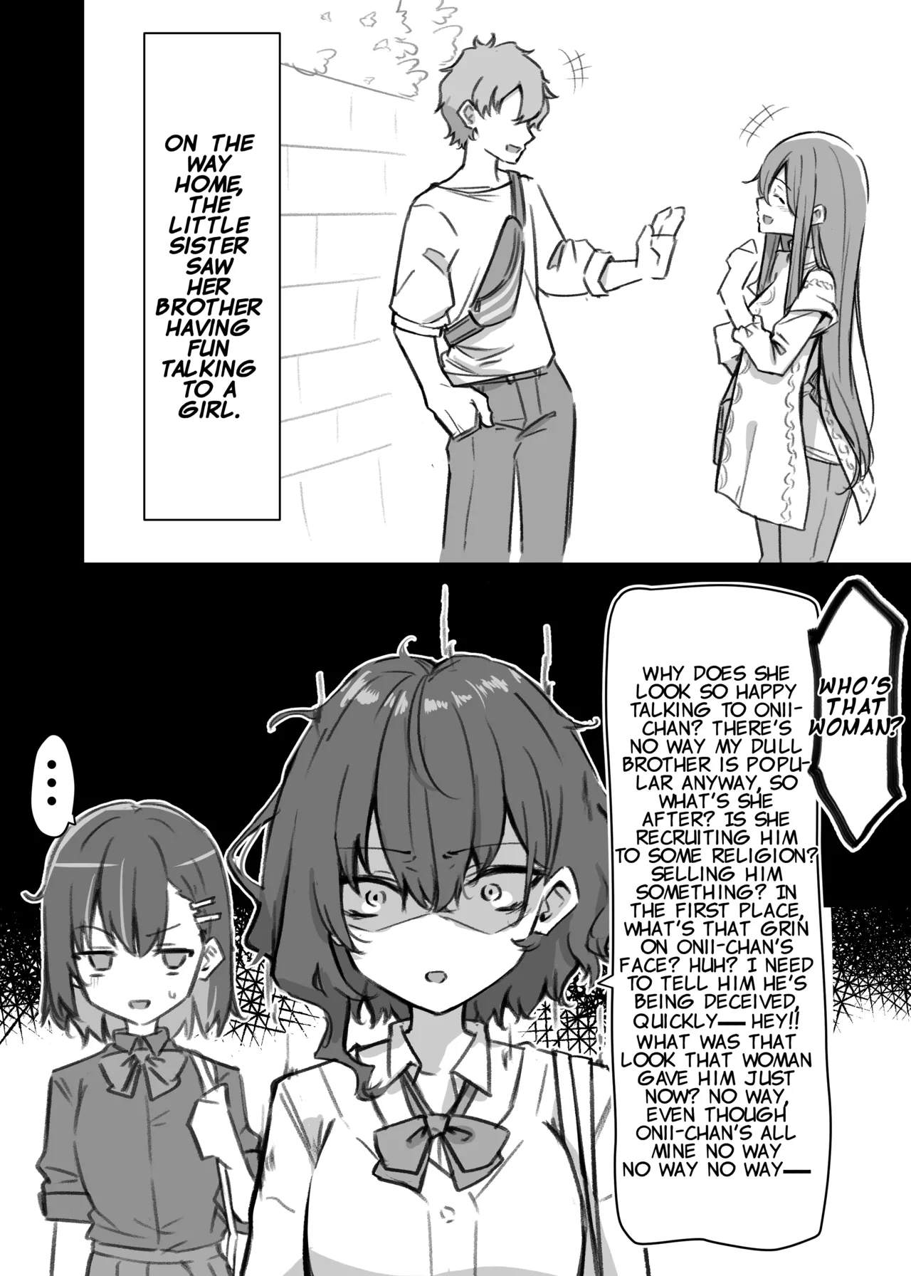Imouto Series | Kiss-loving Mei-chan 妹シリーズ｜べろちゅー大好きめいちゃん porn comic picture 7