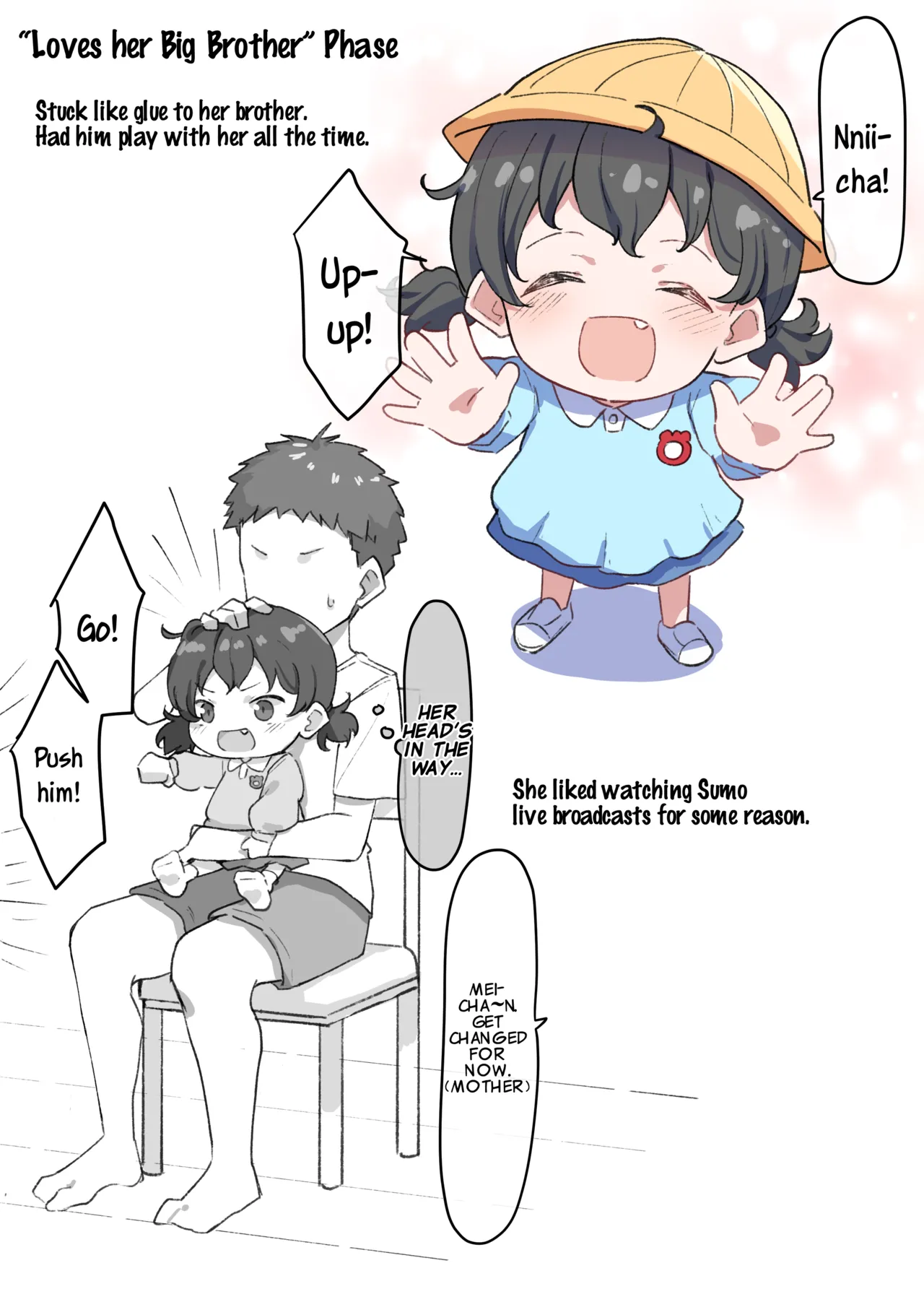 Imouto Series | Kiss-loving Mei-chan 妹シリーズ｜べろちゅー大好きめいちゃん porn comic picture 89