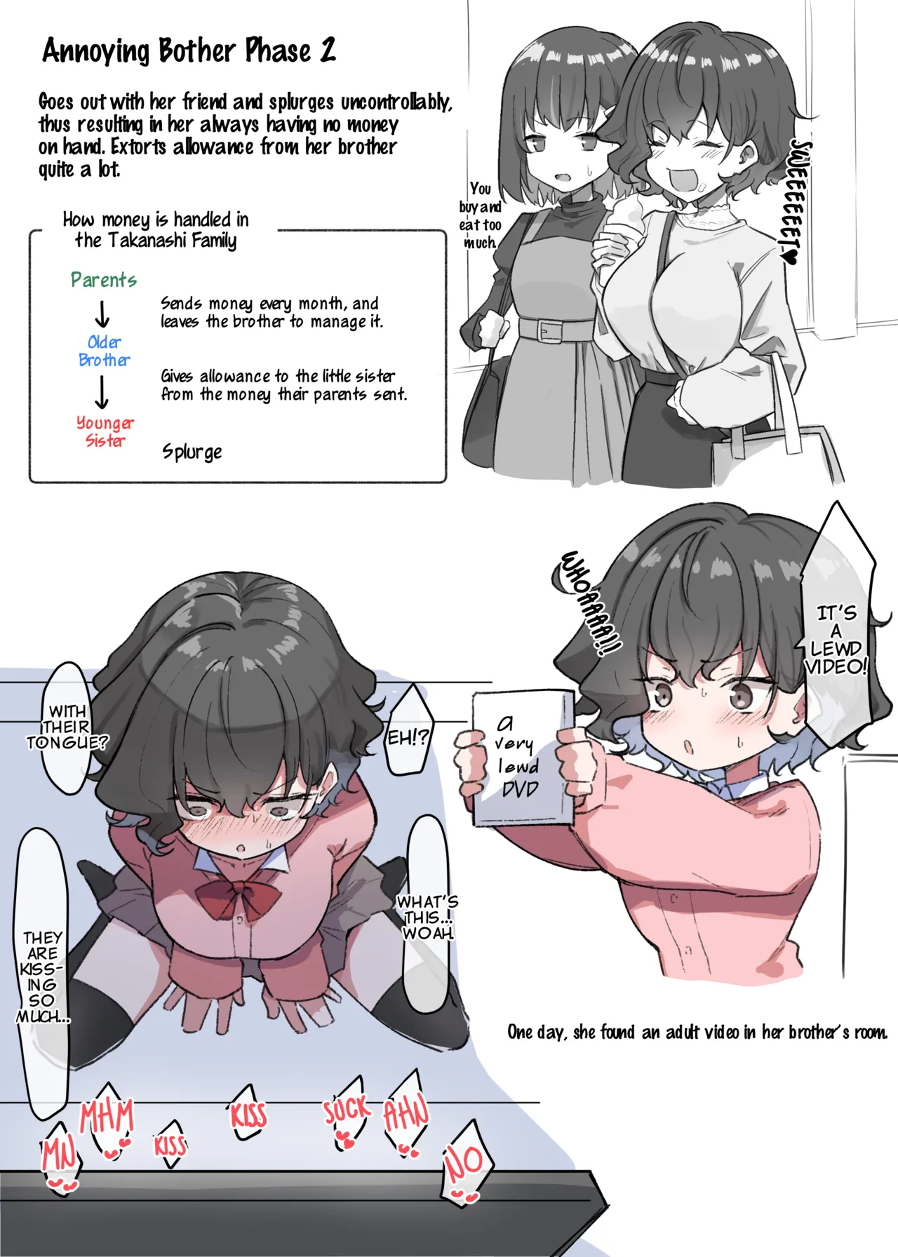 Imouto Series | Kiss-loving Mei-chan 妹シリーズ｜べろちゅー大好きめいちゃん porn comic picture 94