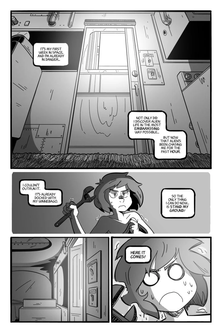 In Space, No One Can Hear You Shlick (1-2) porn comic picture 17