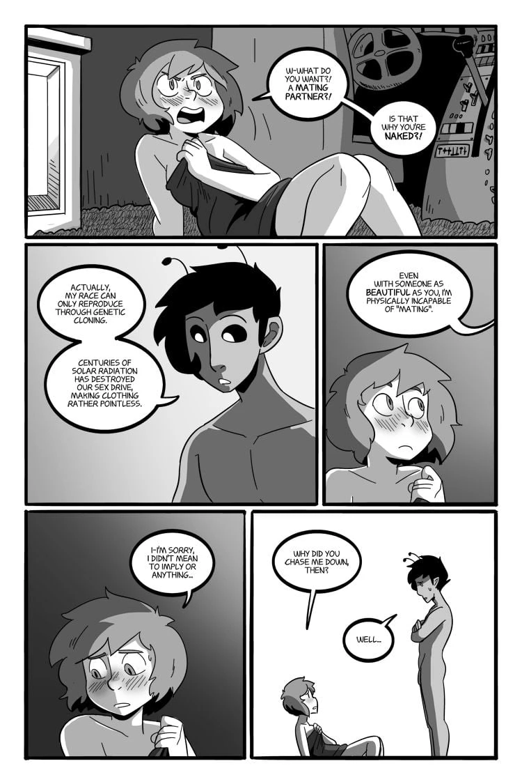 In Space, No One Can Hear You Shlick (1-2) porn comic picture 19