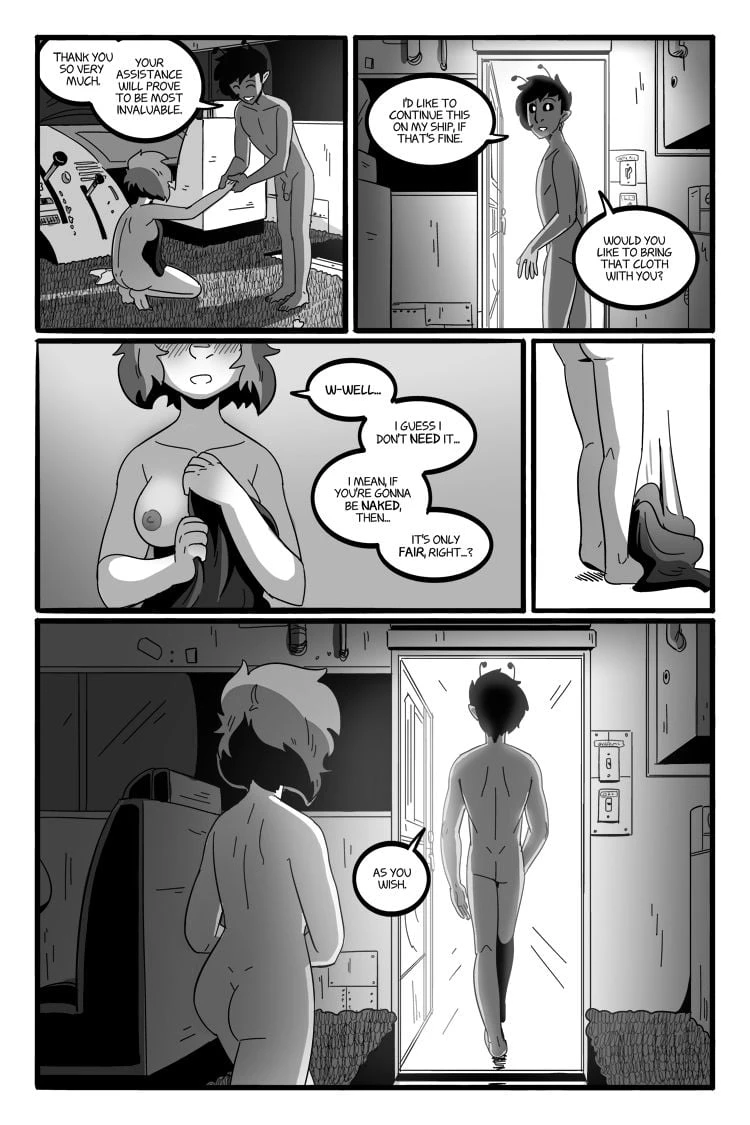 In Space, No One Can Hear You Shlick (1-2) porn comic picture 22