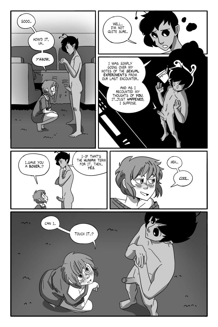 In Space, No One Can Hear You Shlick (1-2) porn comic picture 40