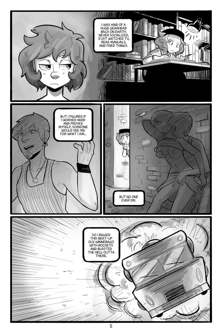 In Space, No One Can Hear You Shlick (1-2) porn comic picture 6
