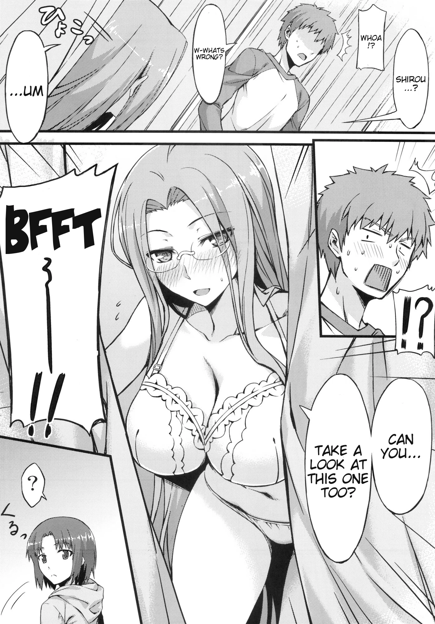 In the Dressing Room with Rider-san porn comic picture 5