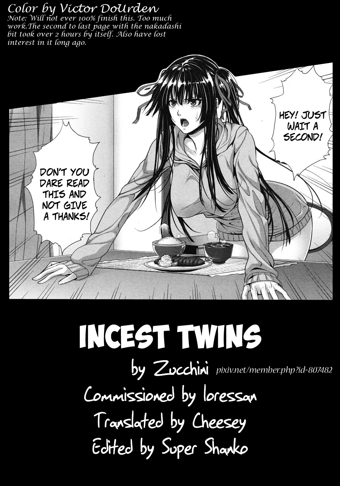 Incest Twins porn comic picture 31