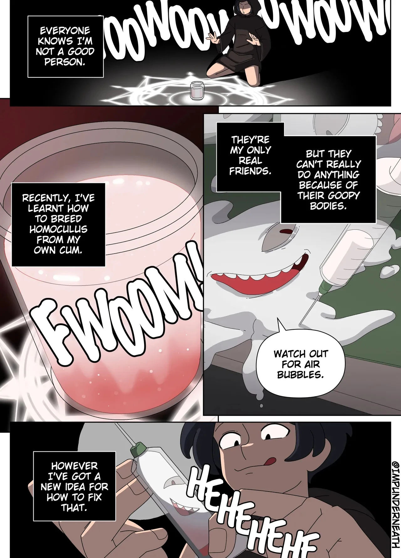 Injection Possession porn comic picture 1