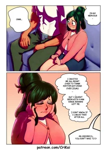 Inko Midoriya and All Might porn comic picture 1