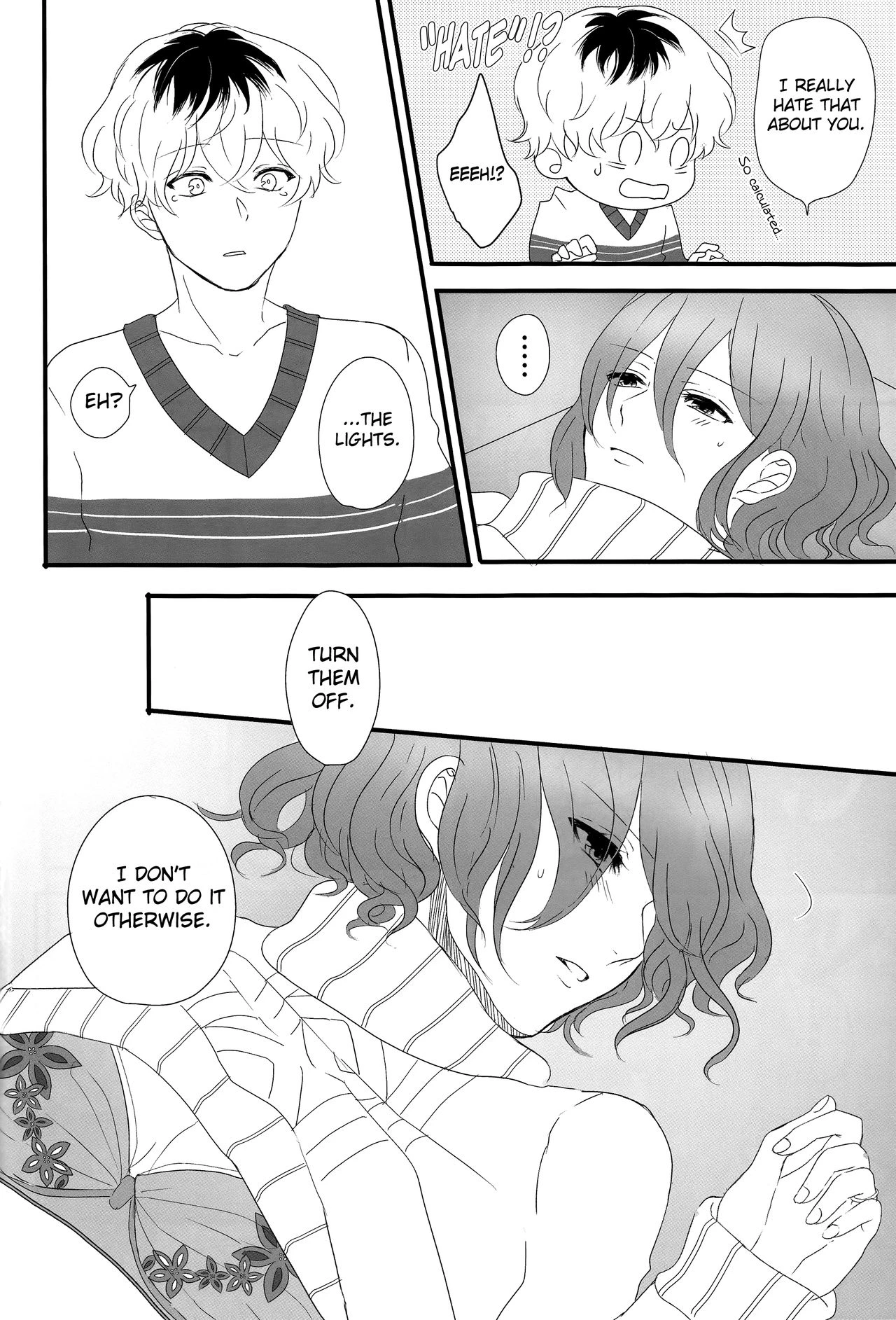 Innocent Blue - Before Sunrise porn comic picture 32
